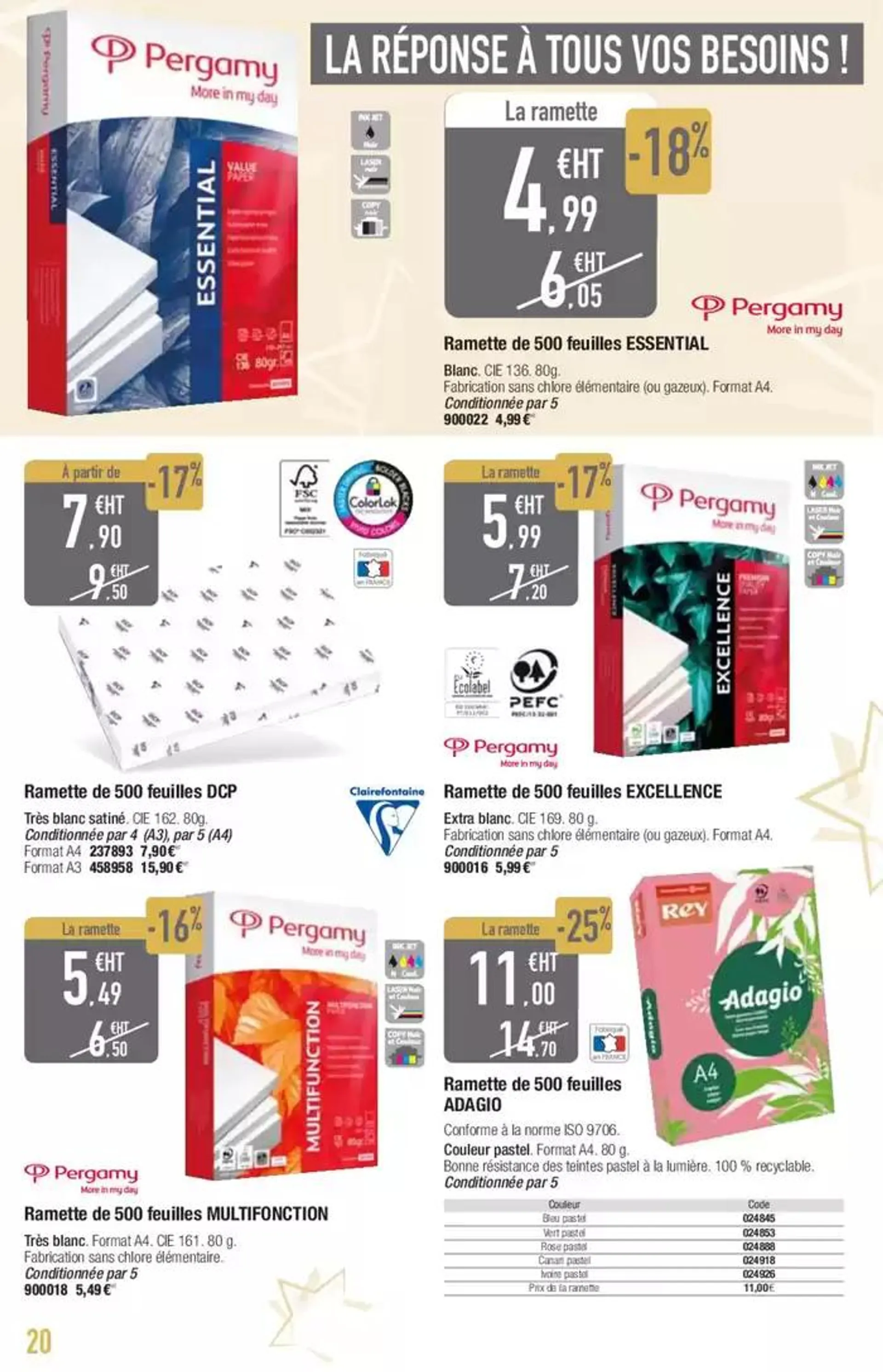 Spécial Fetes du 11 octobre au 21 décembre 2024 - Catalogue page 20