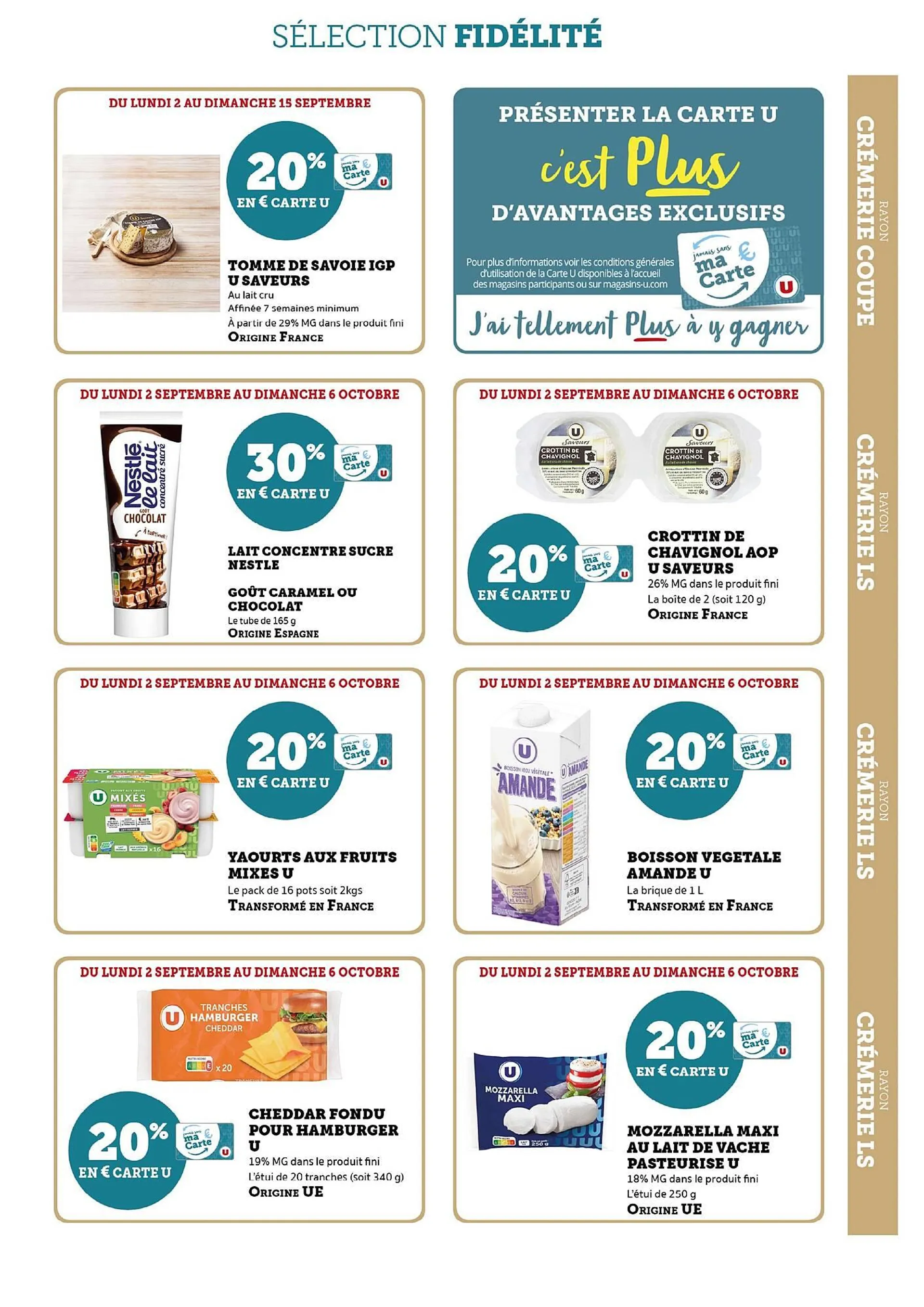 Catalogue Super U du 2 septembre au 6 octobre 2024 - Catalogue page 6