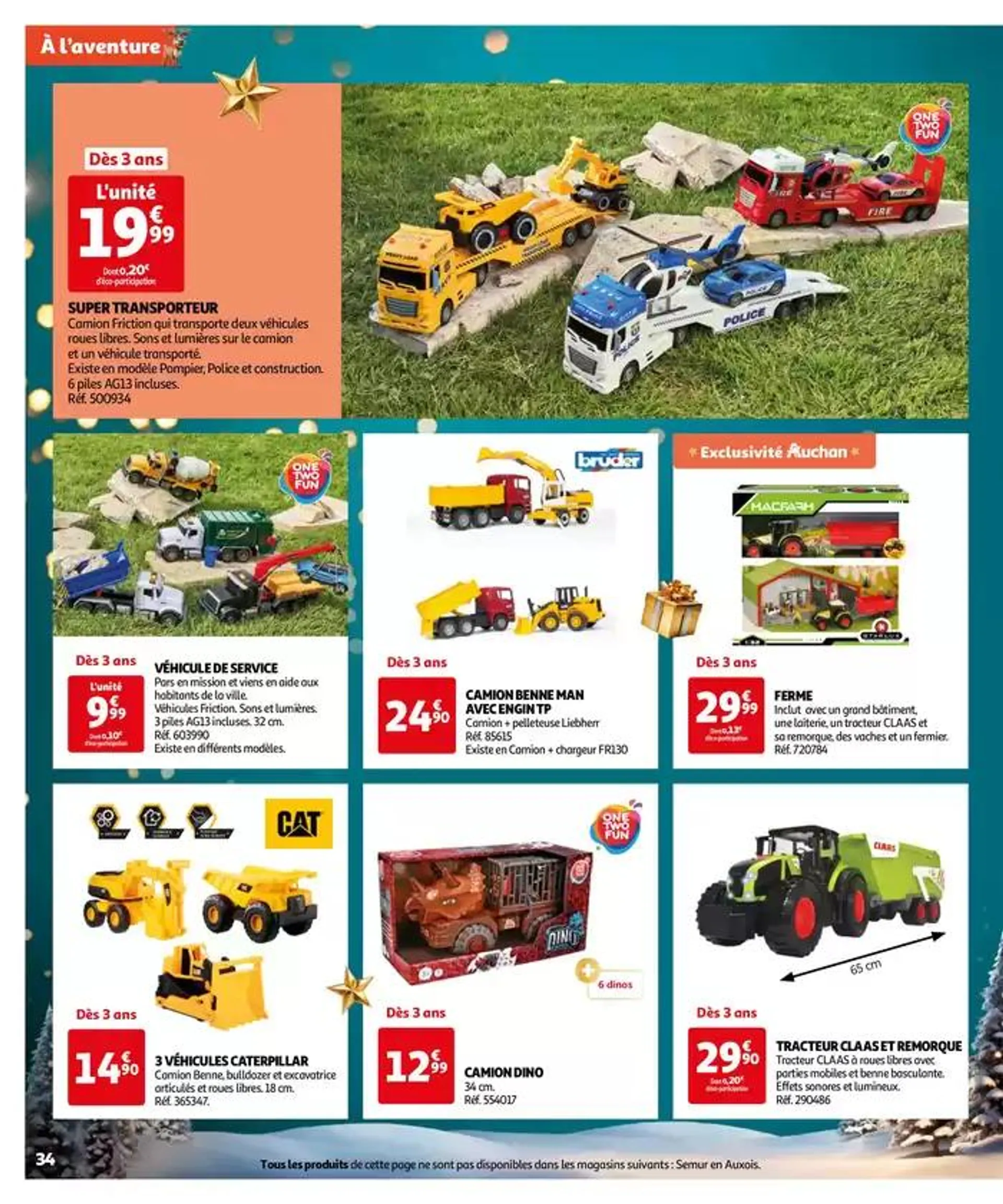 Réveillons Noël, un max de promos pour les fêtes du 11 octobre au 6 décembre 2024 - Catalogue page 34