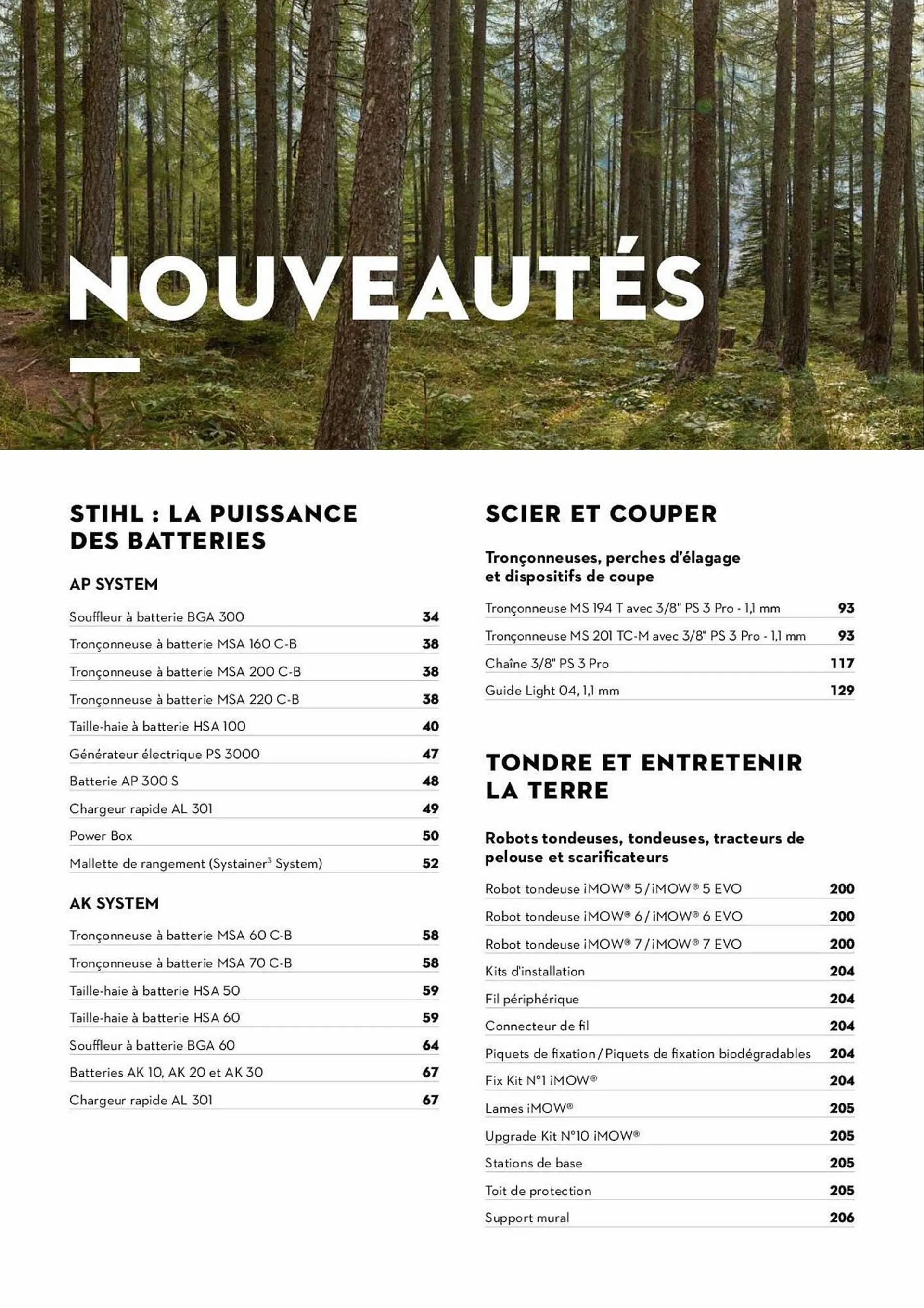 Catalogue Verts Loisirs du 3 août au 31 décembre 2023 - Catalogue page 6