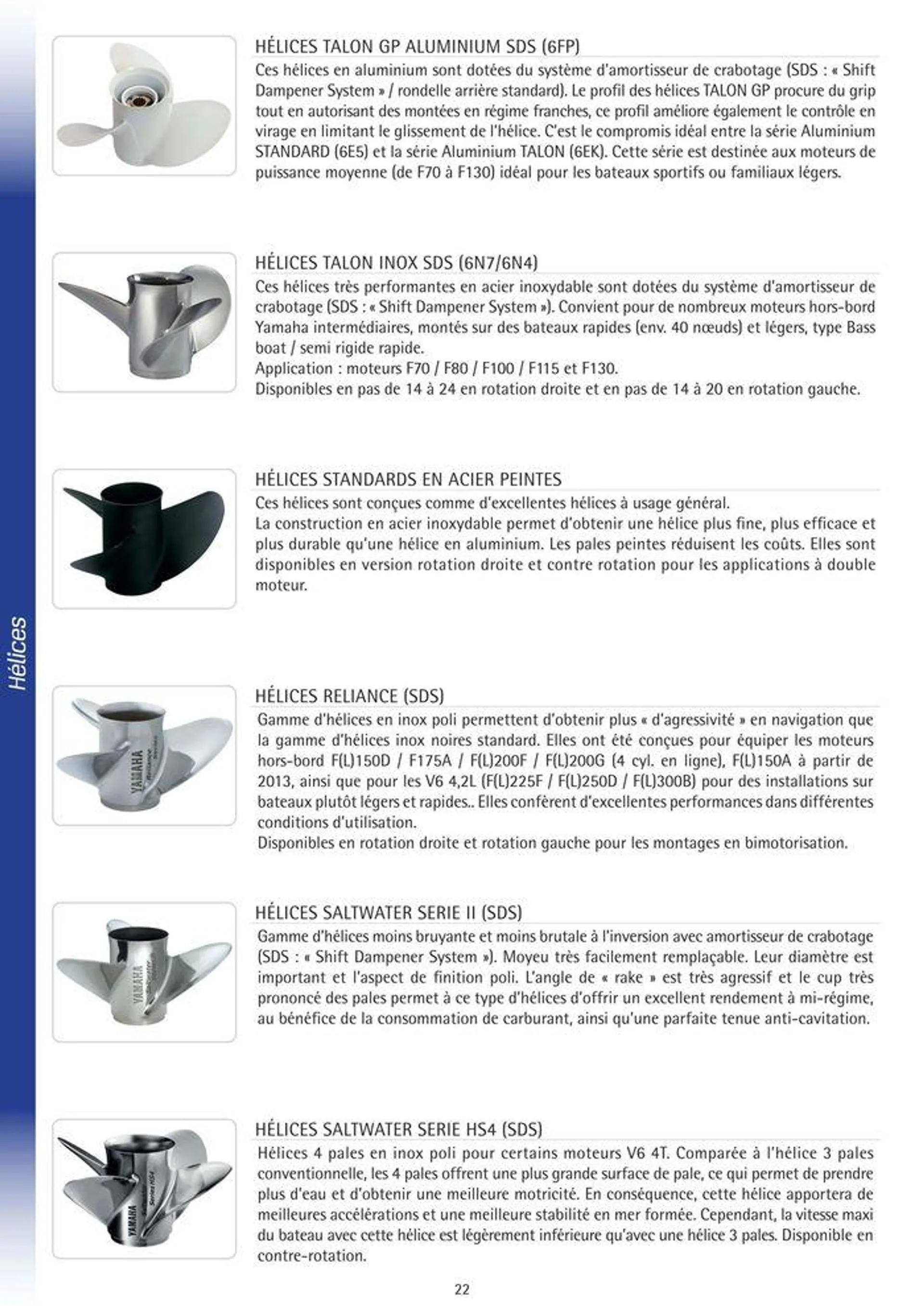 Catalogue Yamaha Marine - Accessoires Marine 2024 - 27