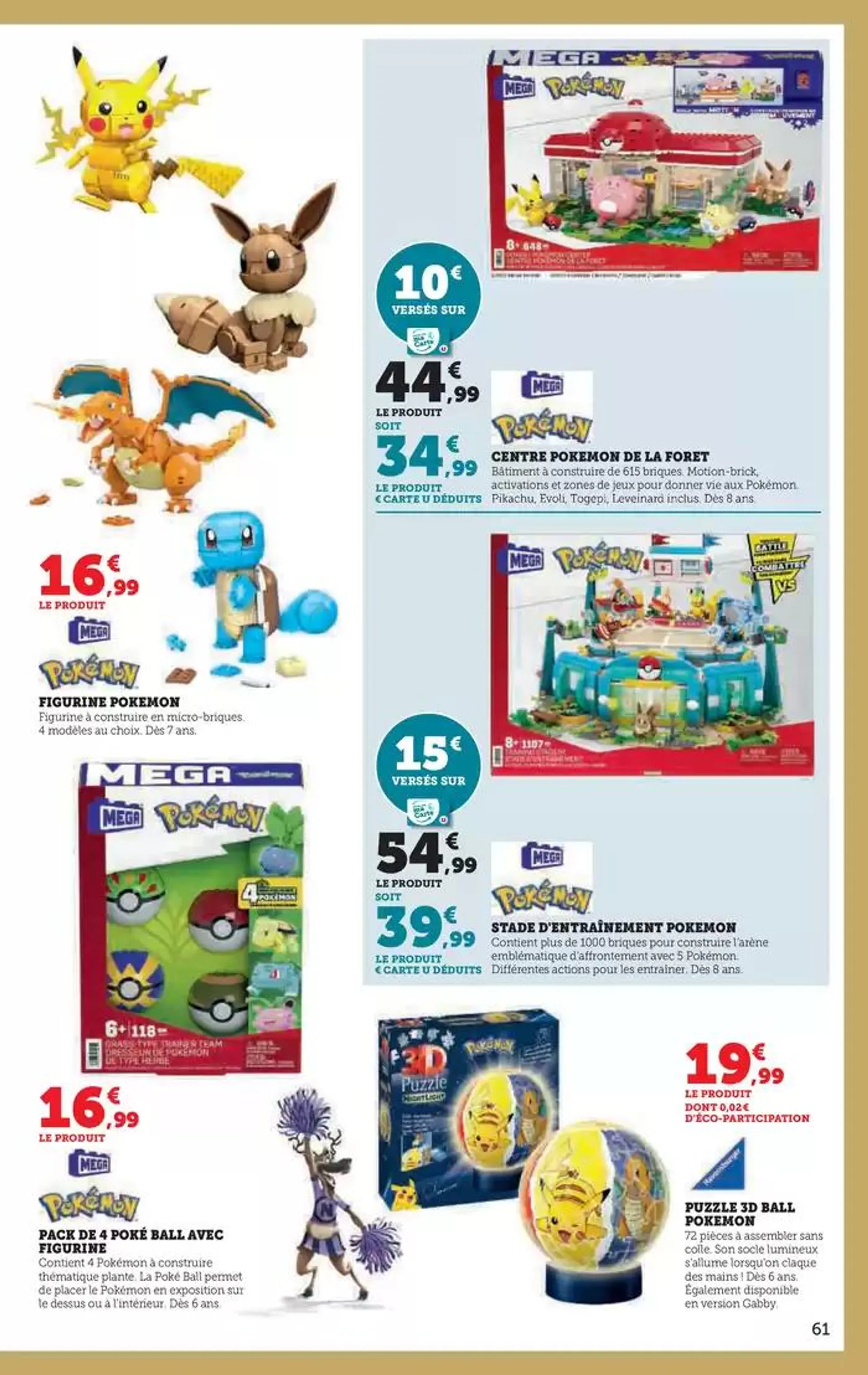 Jouets du 22 octobre au 8 décembre 2024 - Catalogue page 61