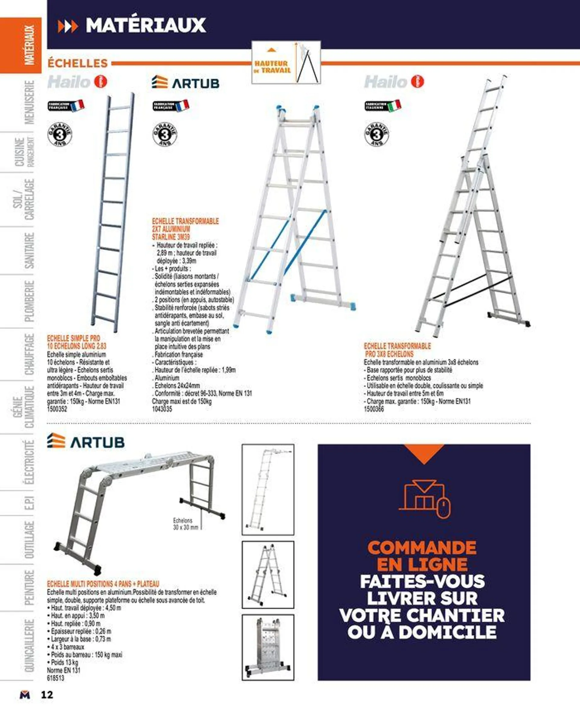 Guide produits 2024 du 15 mars au 31 décembre 2024 - Catalogue page 12