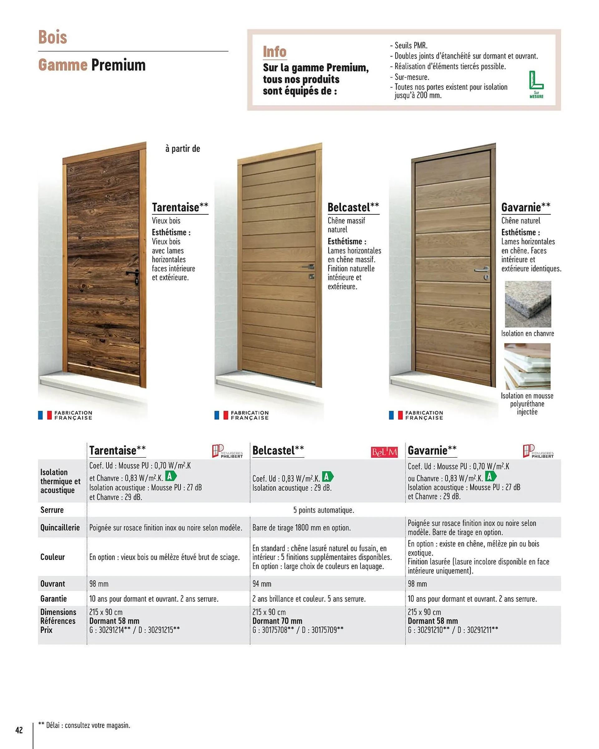 Catalogue Gédibois du 15 mai au 28 décembre 2024 - Catalogue page 42