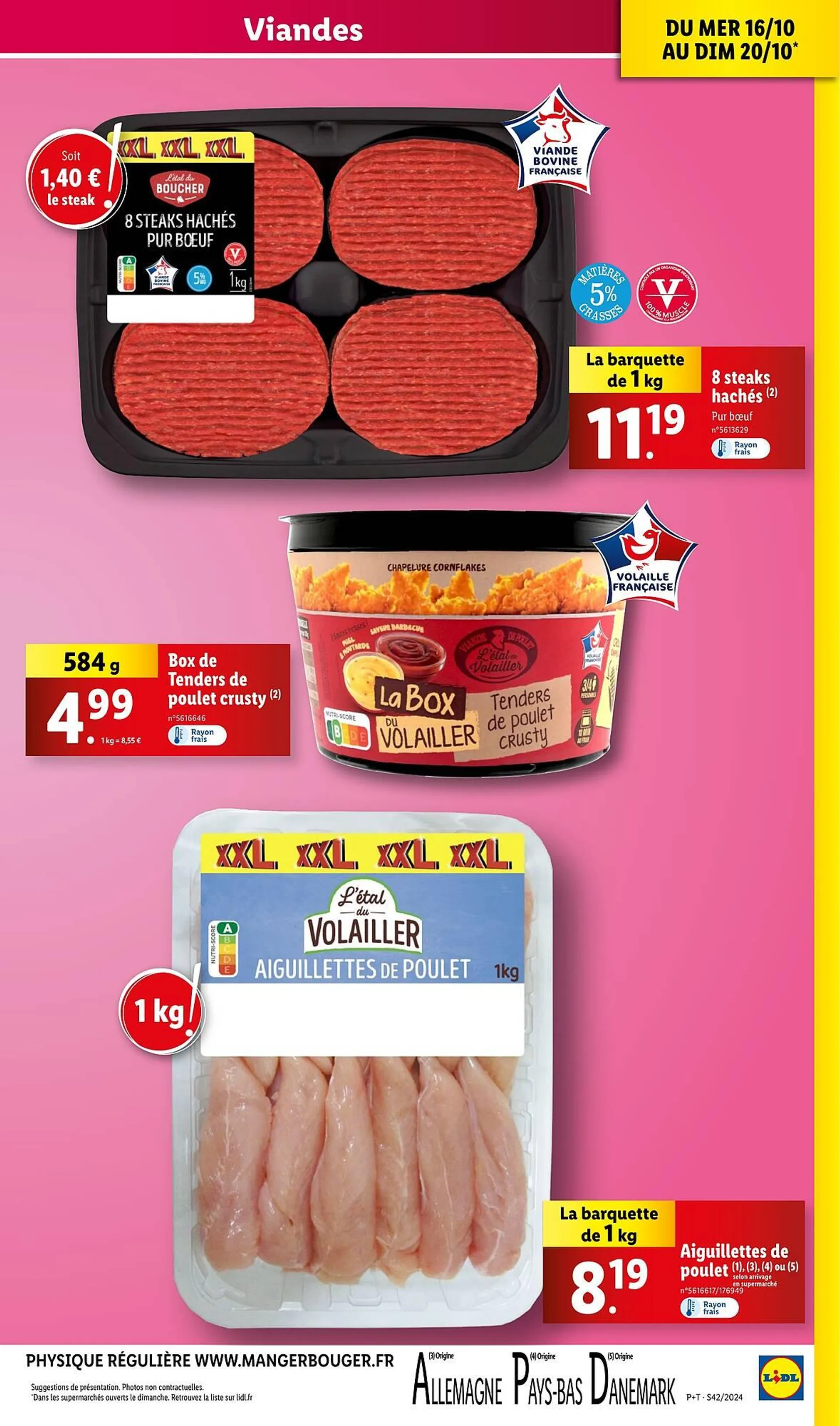 Catalogue Lidl du 16 octobre au 22 octobre 2024 - Catalogue page 7