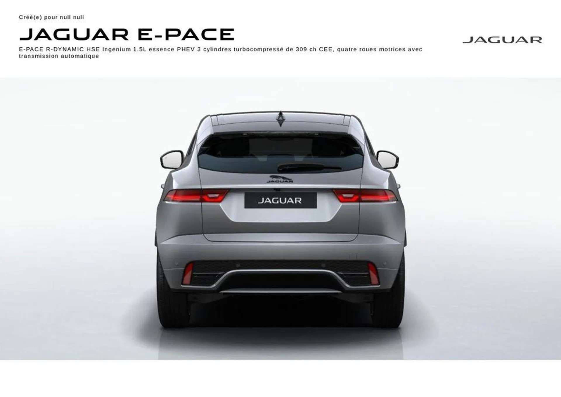 E‑PACE R‑DYNAMIC HSE Eiger grey - 1