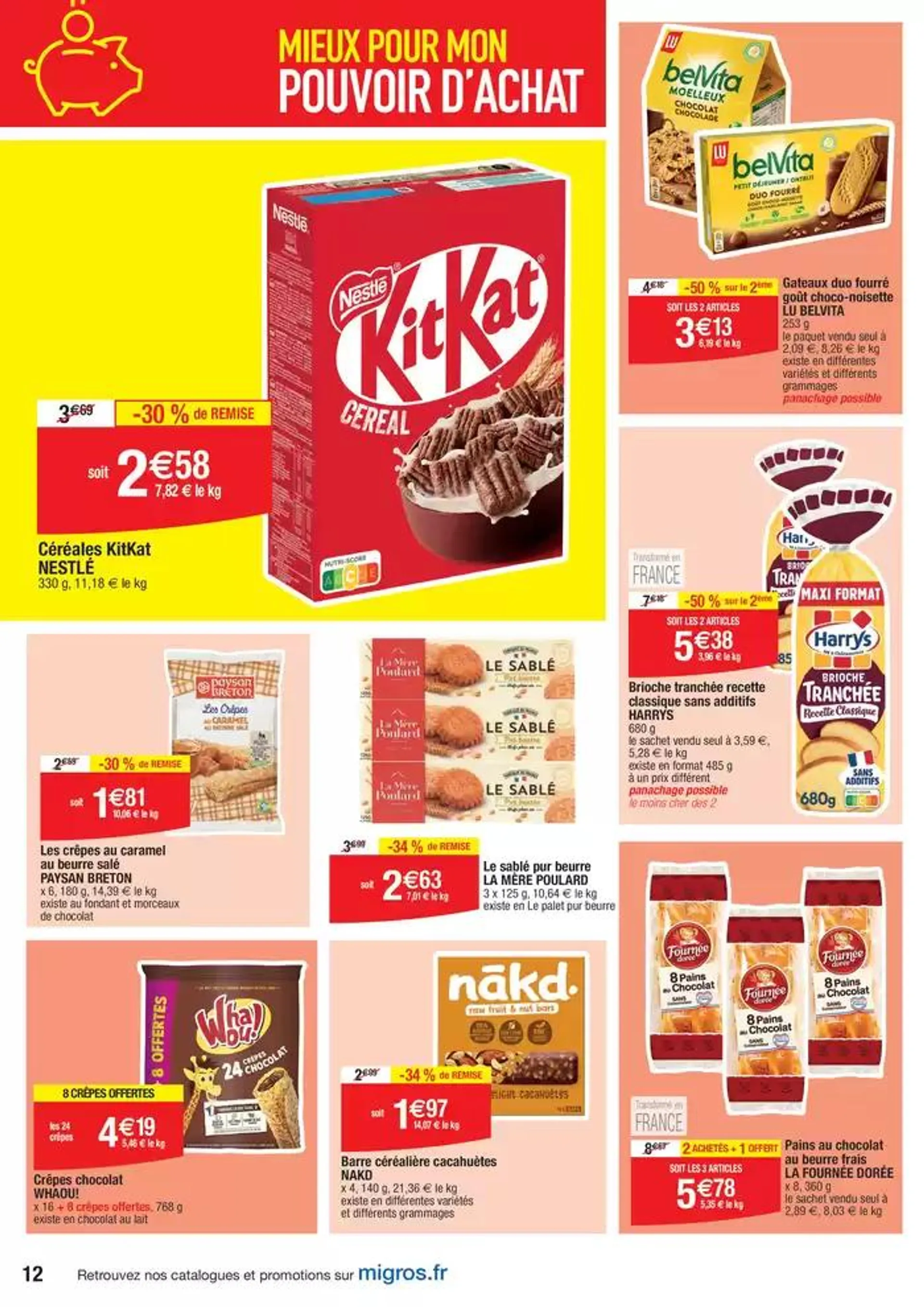 Mieux pour mon pouvoir d’achat du 8 octobre au 13 octobre 2024 - Catalogue page 12