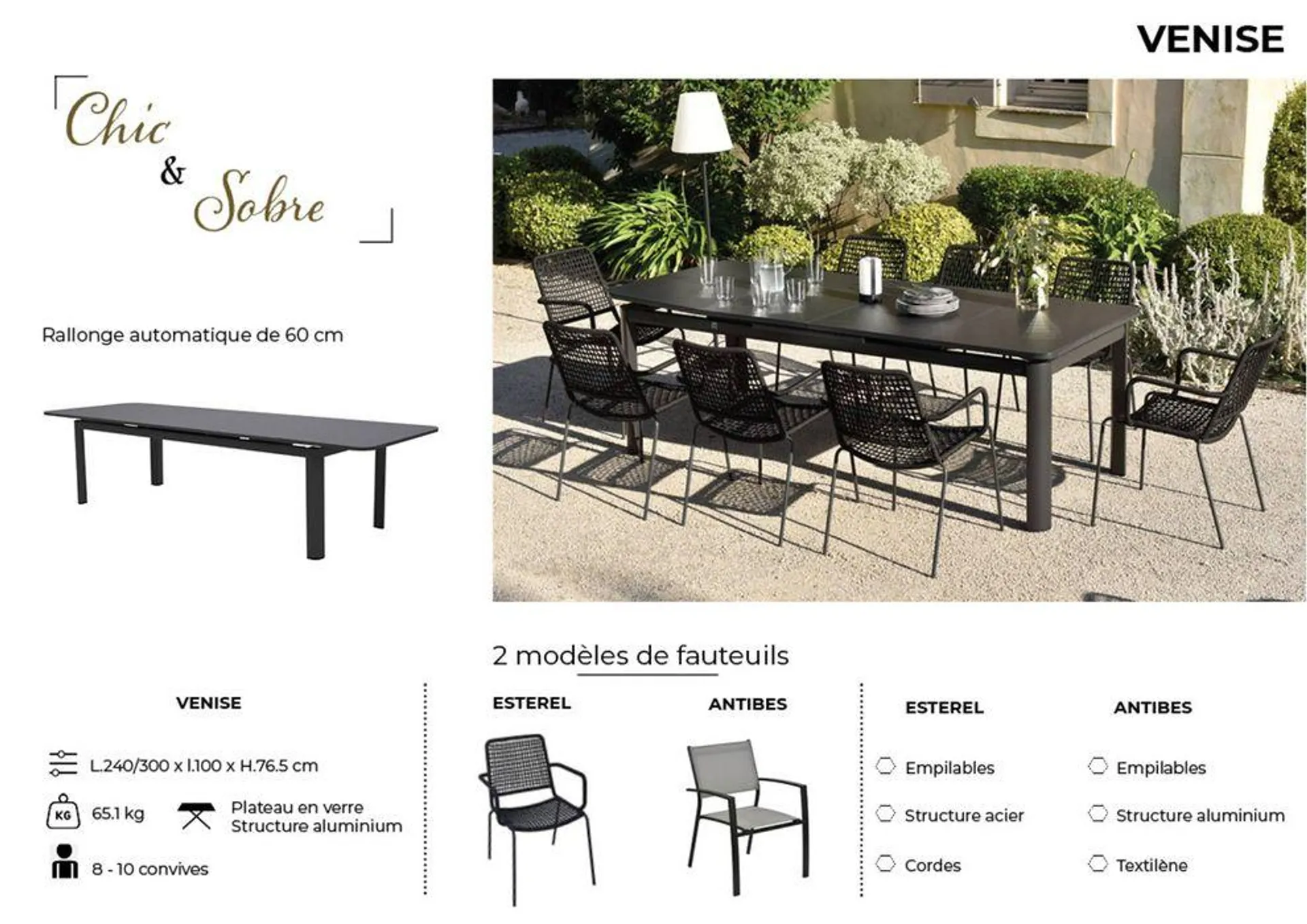 Les salons de jardin du 18 juillet au 31 août 2024 - Catalogue page 8