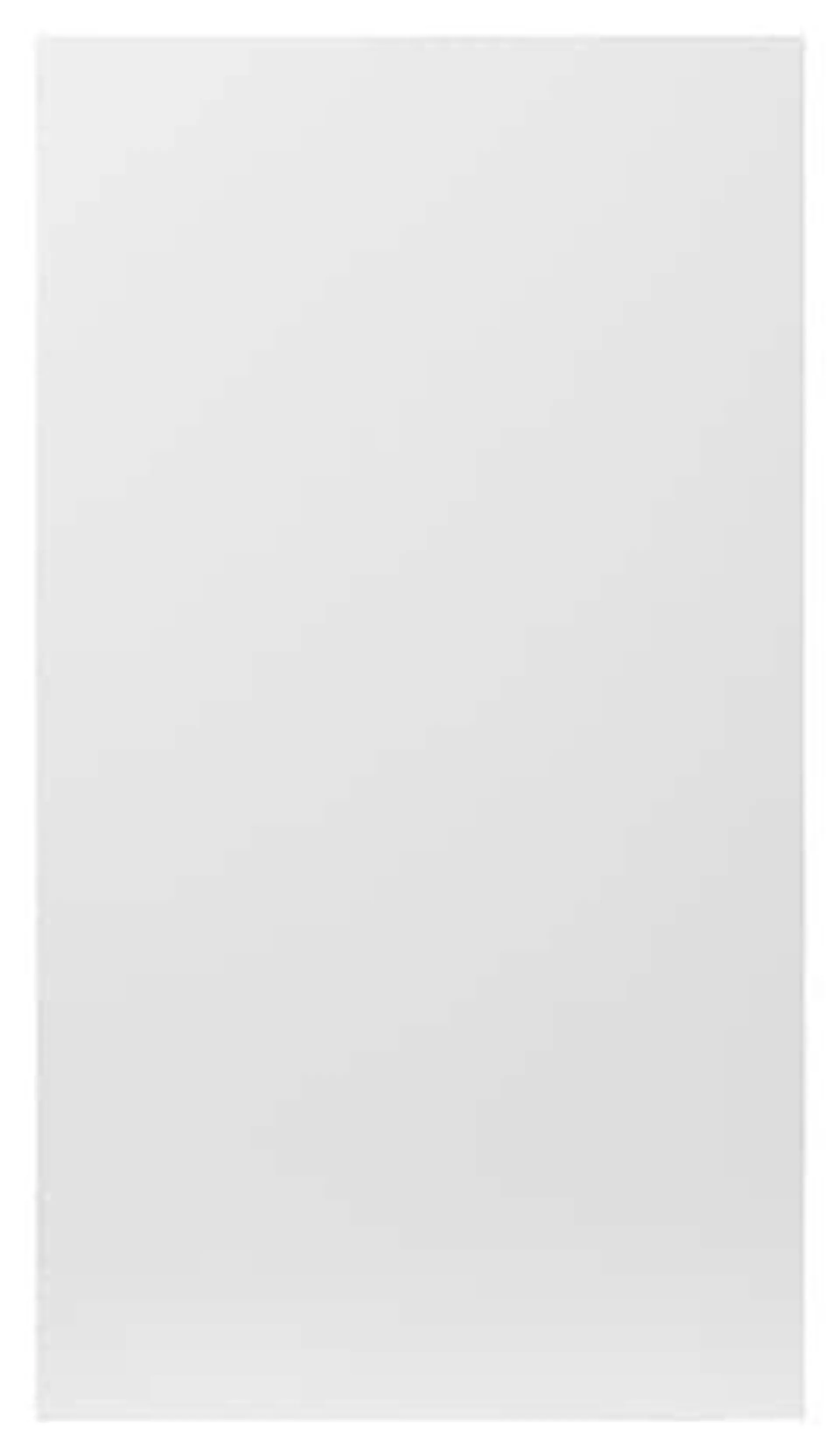 Façade 1 porte "Balsamita" blanc l.39,7 x h.71,5 cm - GoodHome