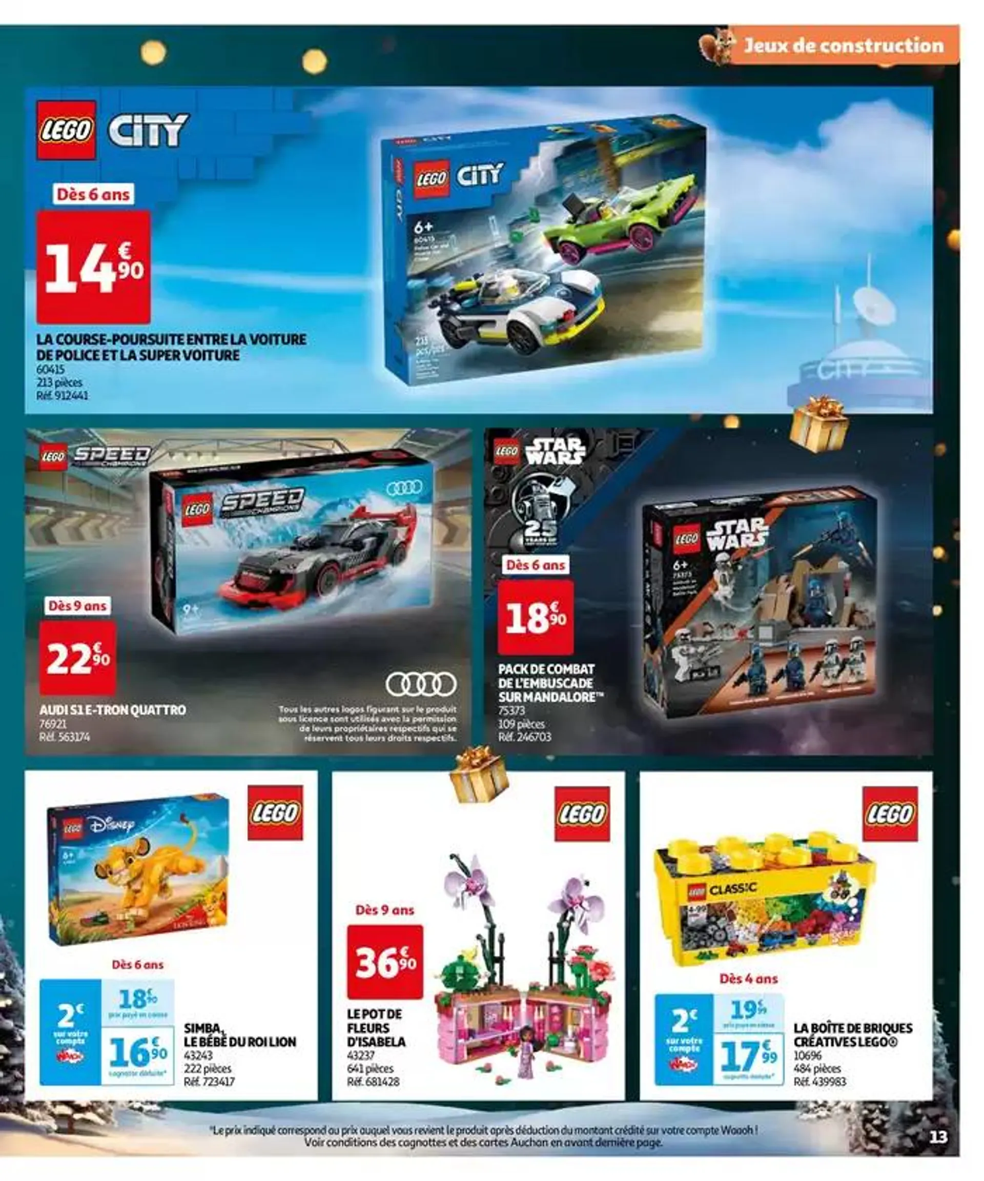 Réveillons Noël, un max de promos pour les fêtes  du 11 octobre au 6 décembre 2024 - Catalogue page 13