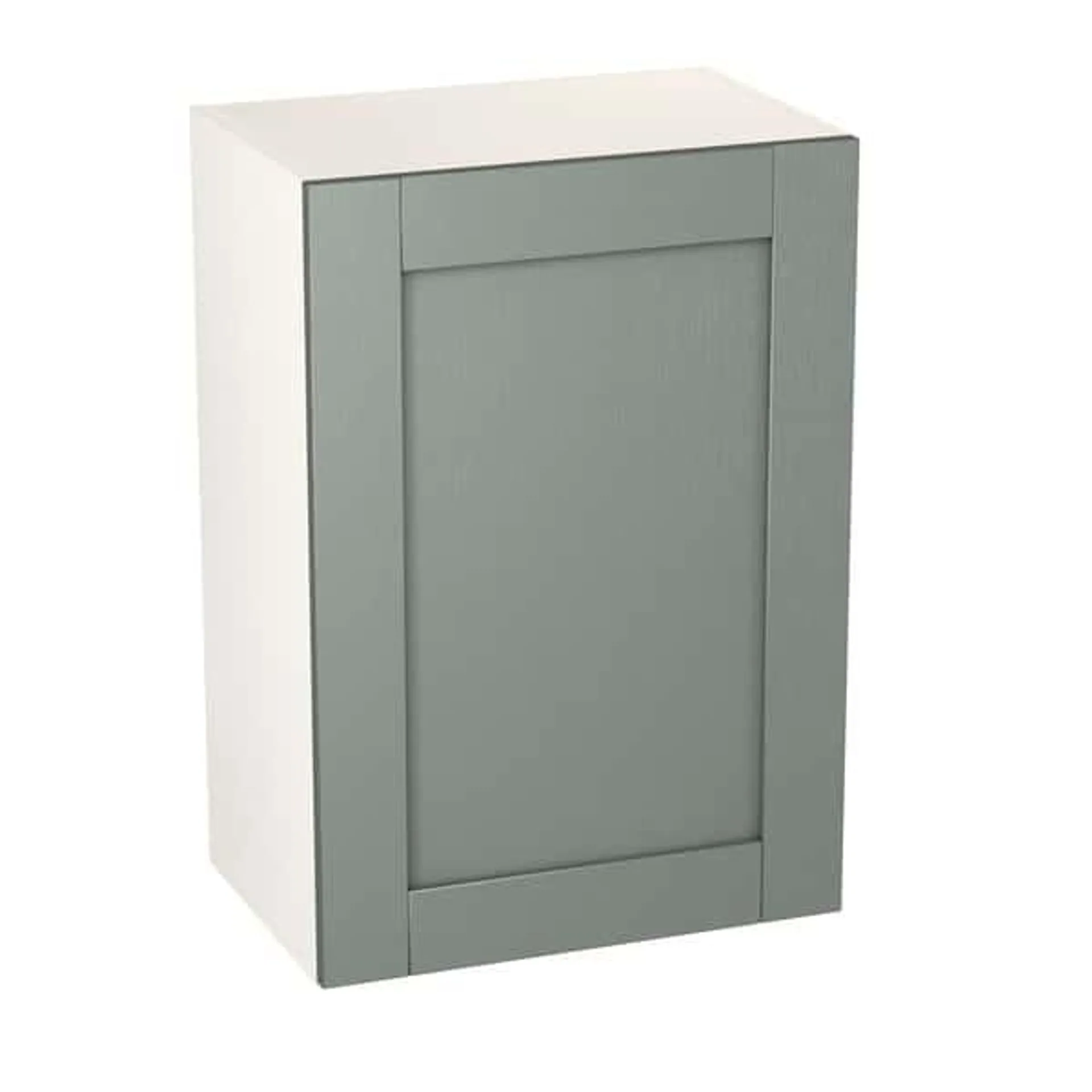 Meuble haut "Coline" vert sauge l.50 x h.72 x p.32 cm 1 porte