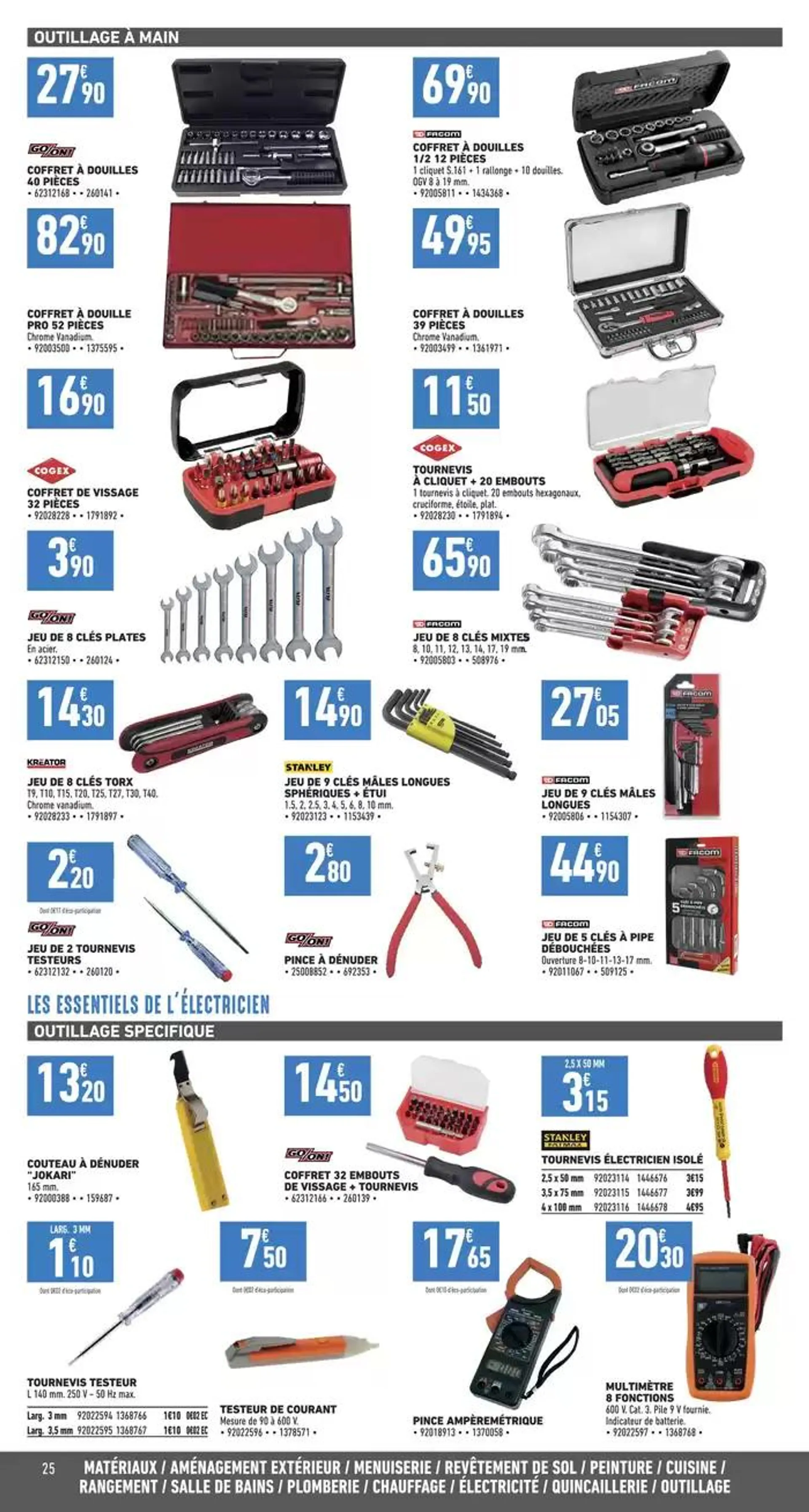 Grands travaux isolation & outillage du 21 octobre au 7 novembre 2024 - Catalogue page 17