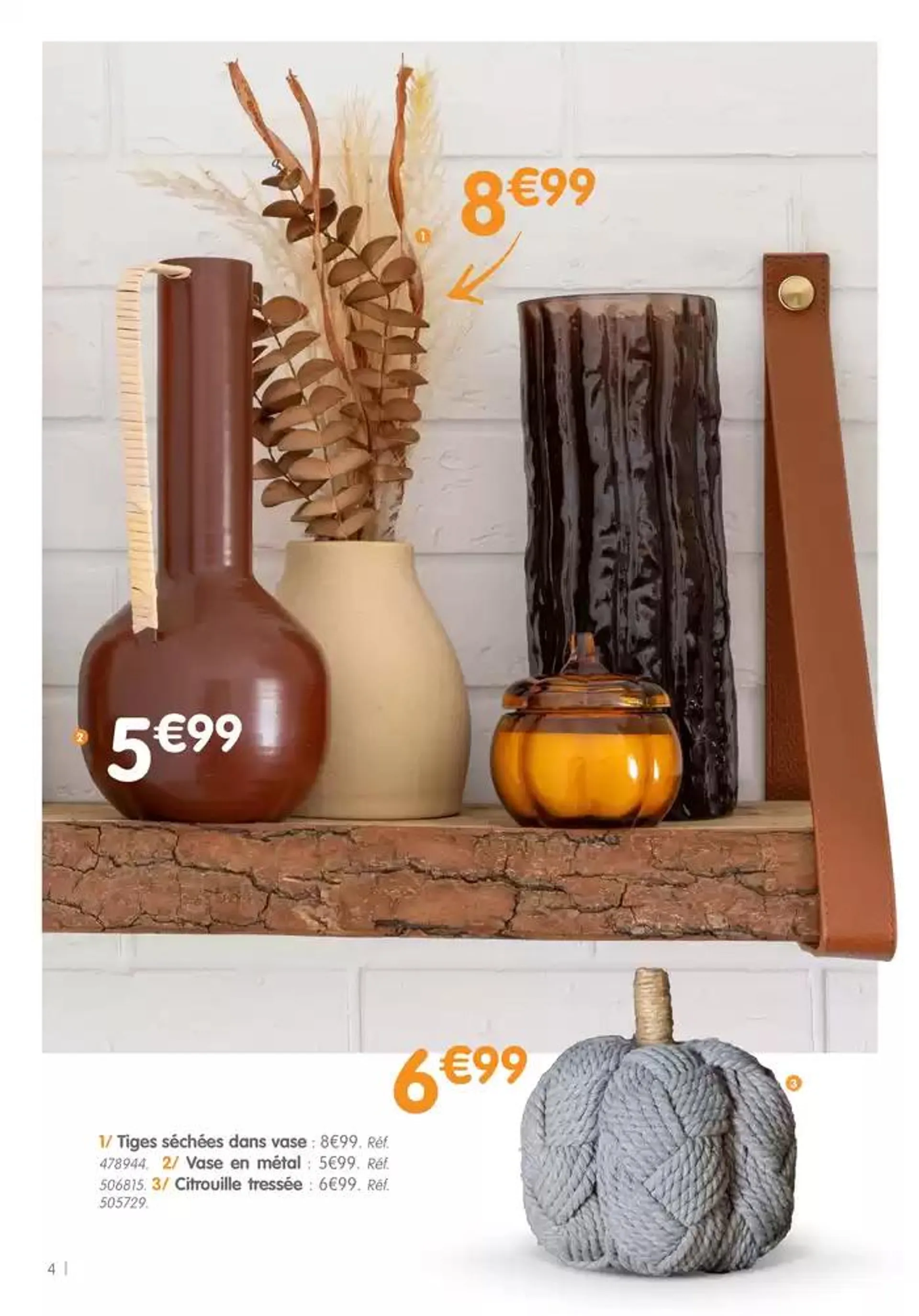 Déco - Cosy Season du 19 octobre au 31 octobre 2024 - Catalogue page 4