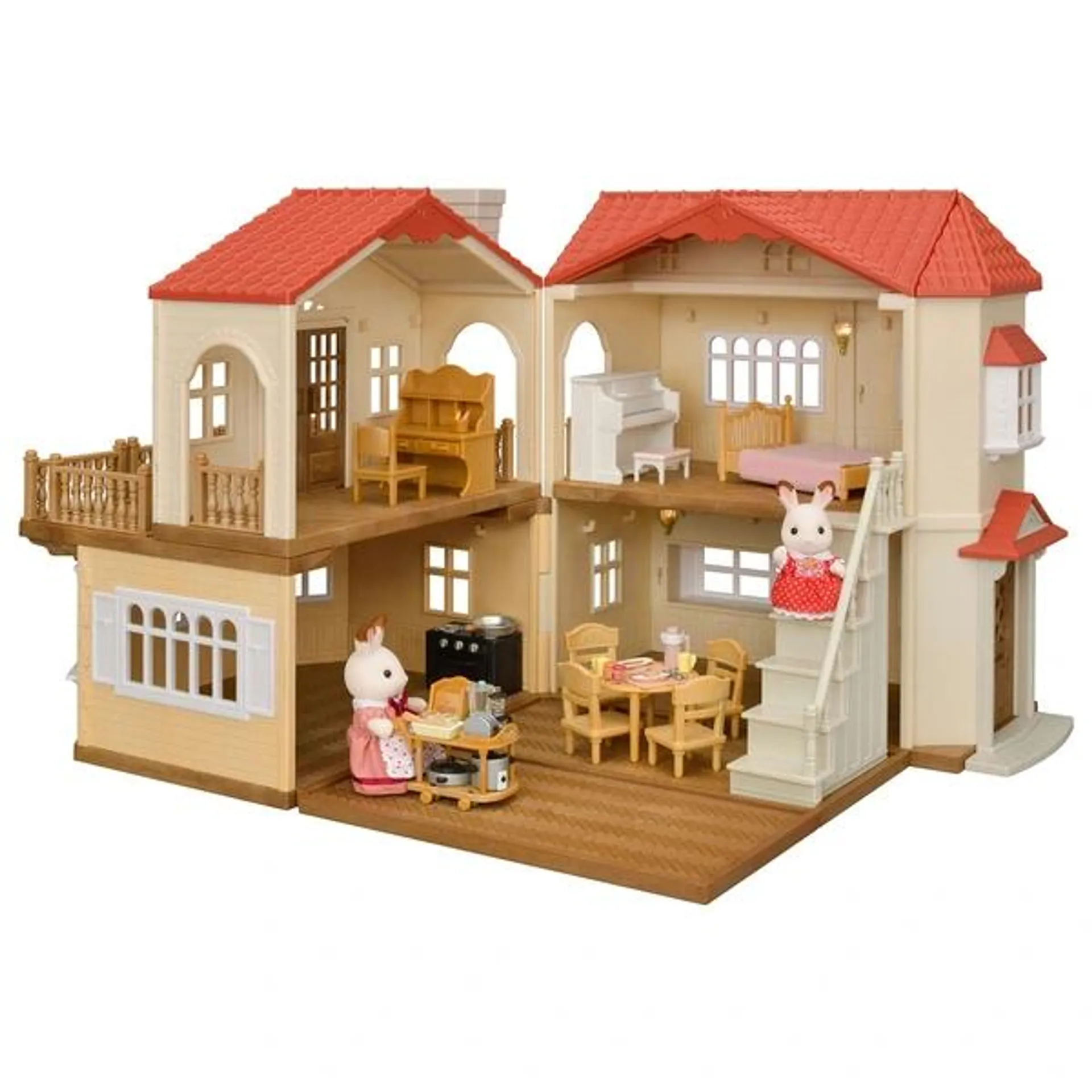 Sylvanian Families - Coffret Maison de Campagne au Toit Rouge