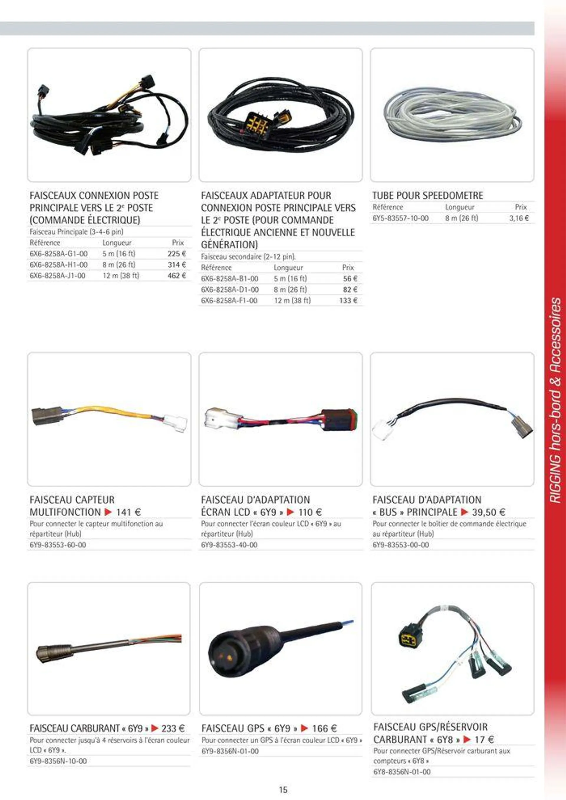 Catalogue Yamaha Marine - Accessoires Marine 2024 - 19