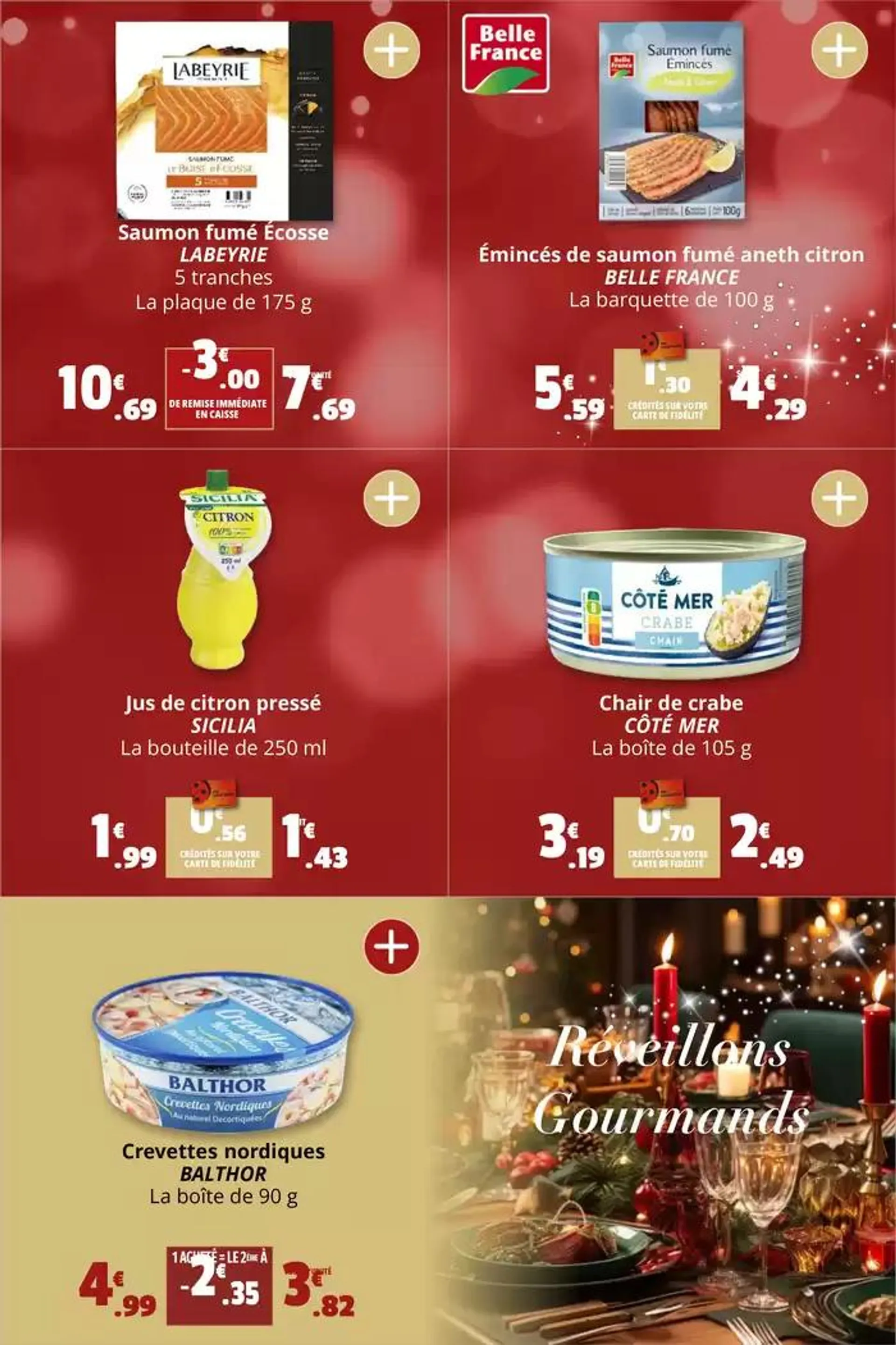 Réveillons Gourmands du 18 décembre au 31 décembre 2024 - Catalogue page 9