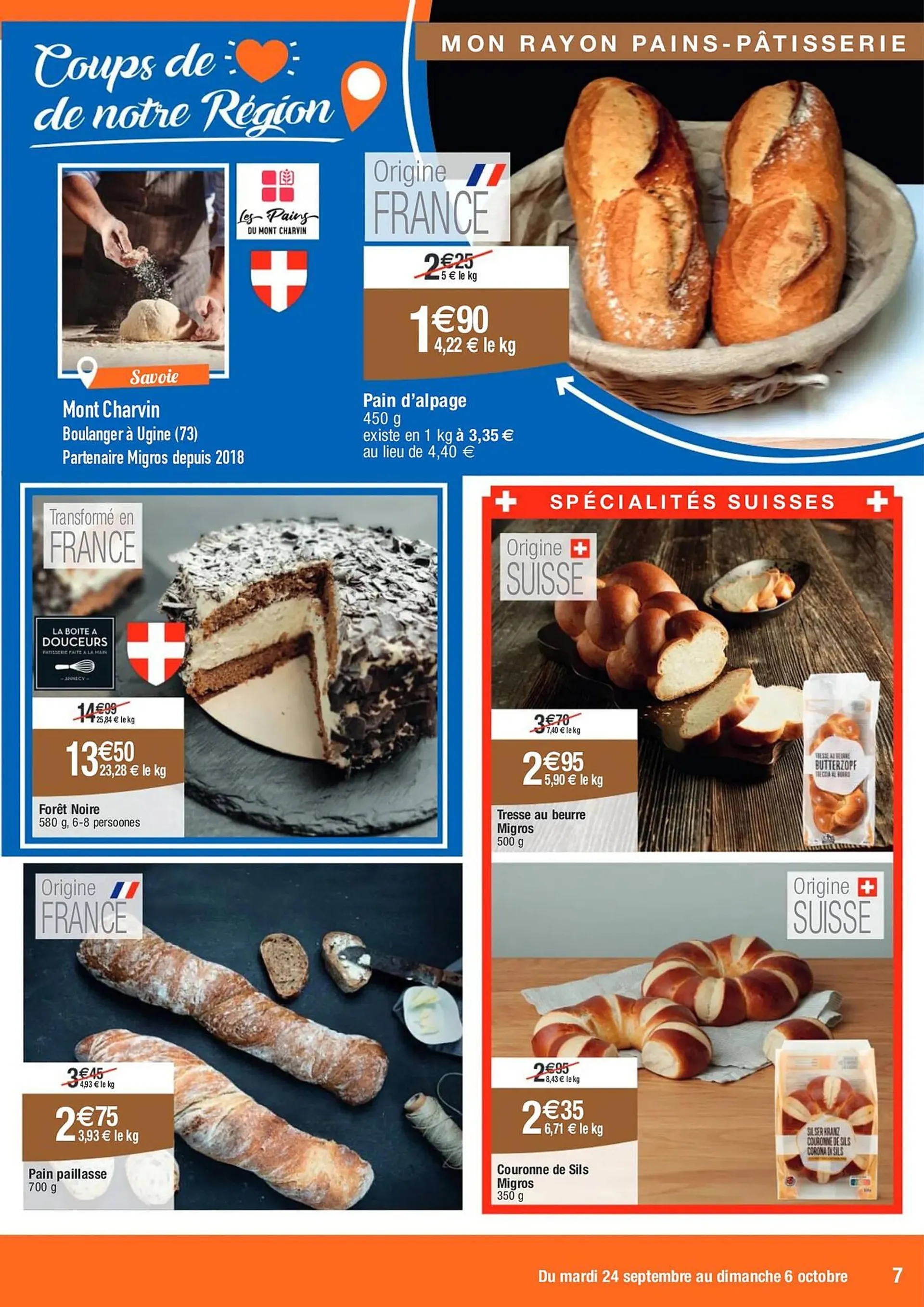 Catalogue Migros du 24 septembre au 6 octobre 2024 - Catalogue page 7