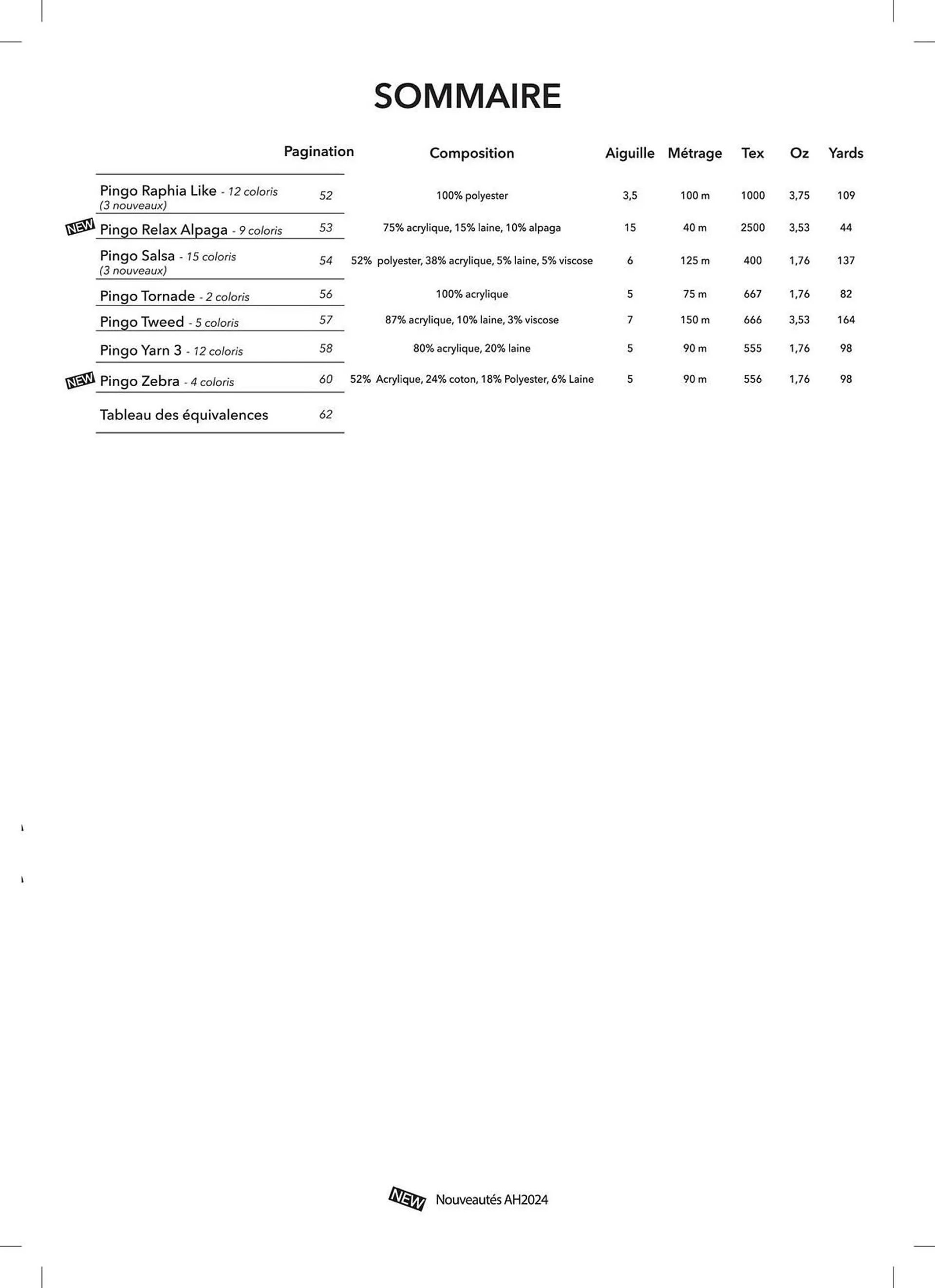 Catalogue Phildar du 10 décembre au 31 août 2025 - Catalogue page 3