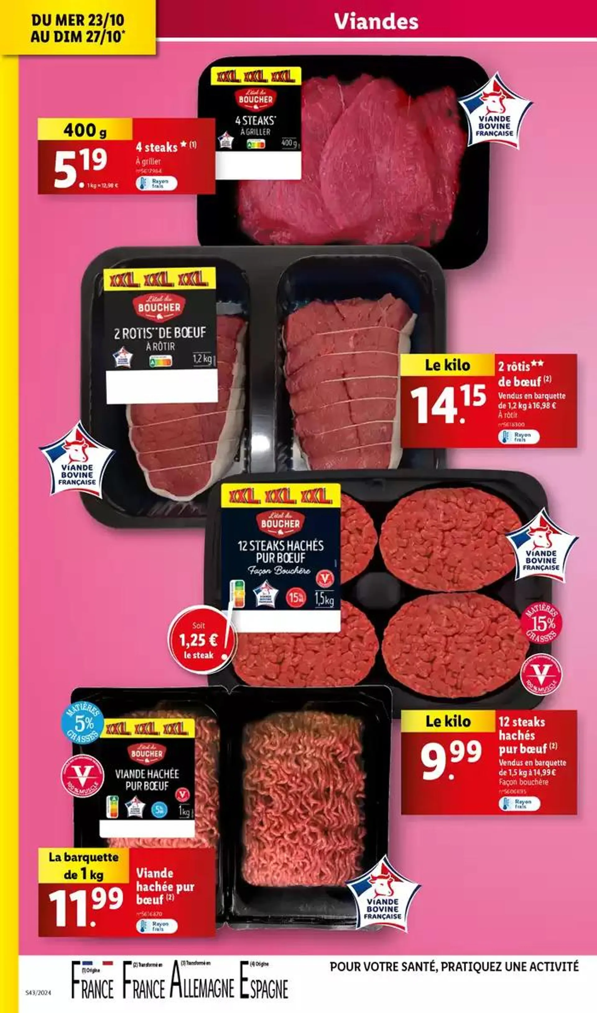 L'hiver approche ! Cette semaine, retrouvez des produits réconfortants, toujours à prix Lidl du 23 octobre au 29 octobre 2024 - Catalogue page 6