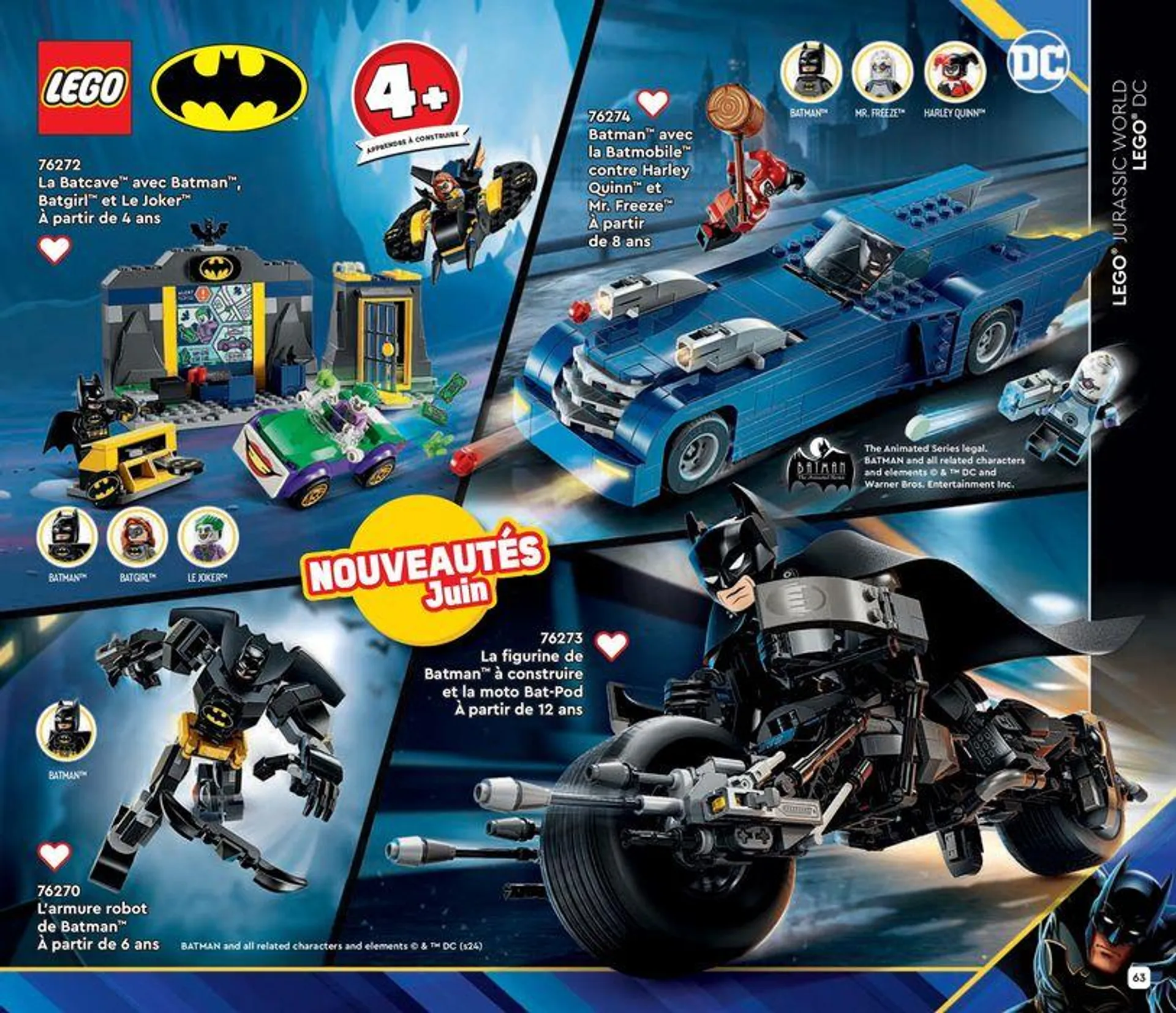 LEGO 2024 du 1 juillet au 31 décembre 2024 - Catalogue page 63