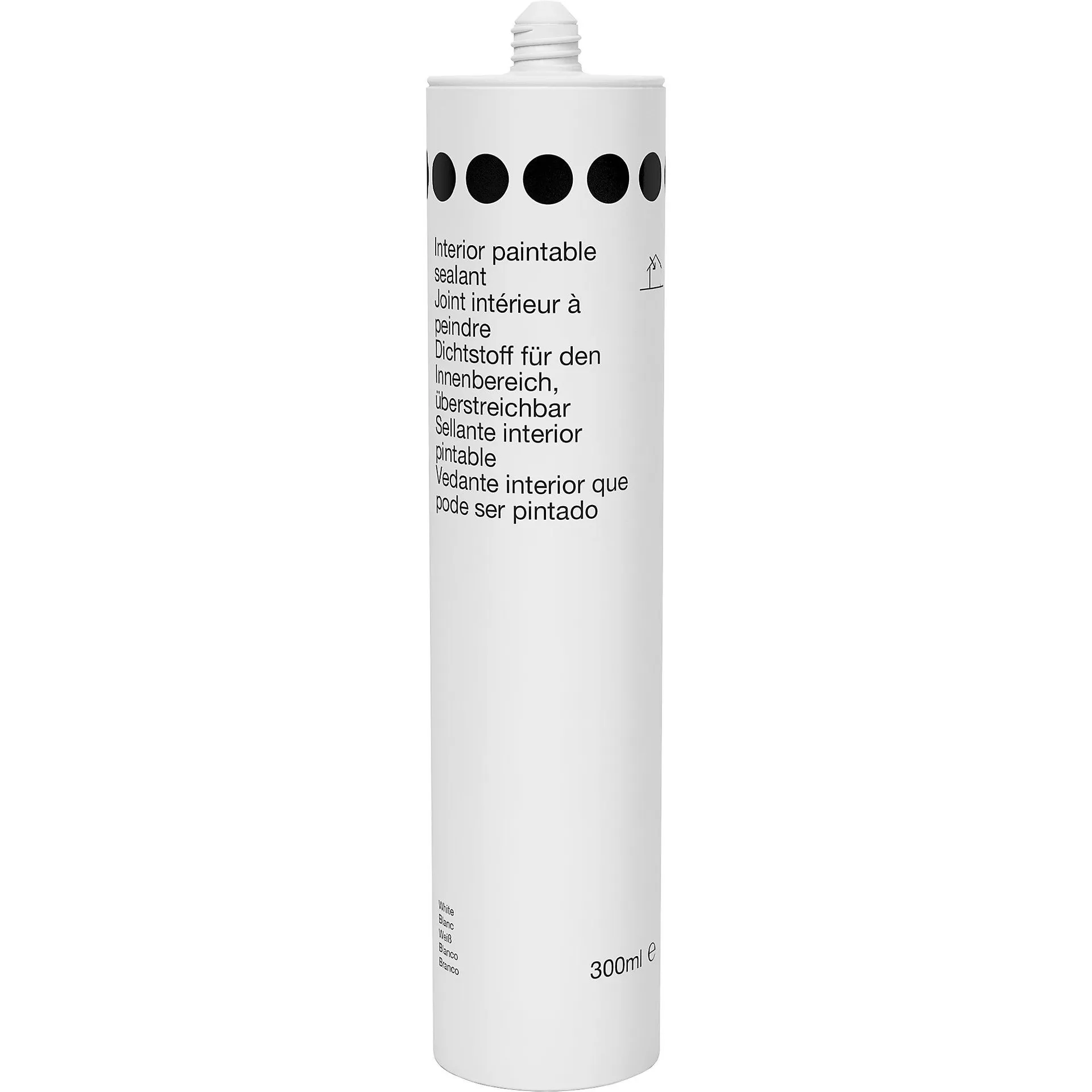 Mastic acrylique intérieur blanc 300ml