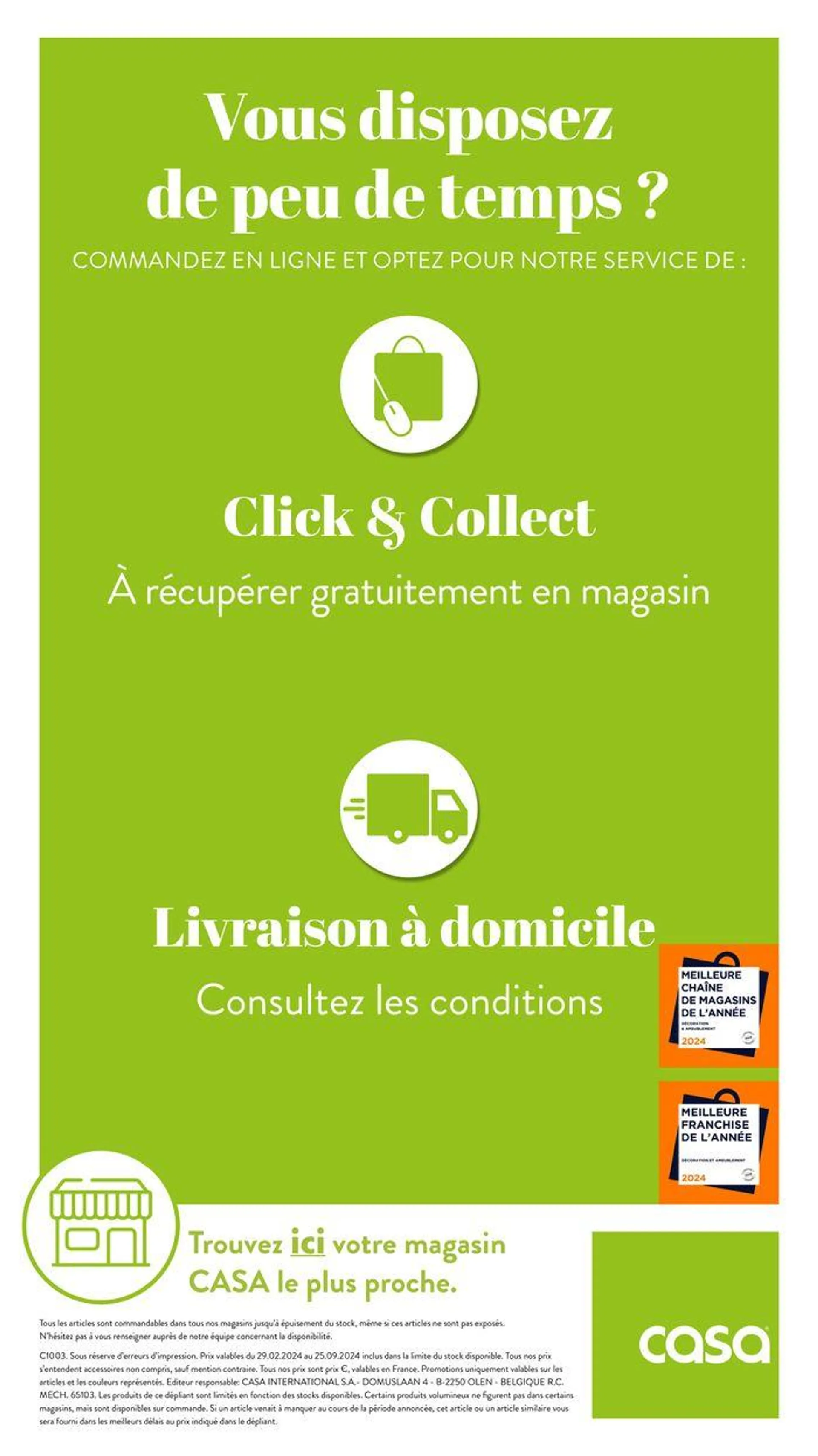 Découvrez Notre Nouvelle Collection De Jardin 2024 du 19 juin au 25 septembre 2024 - Catalogue page 43