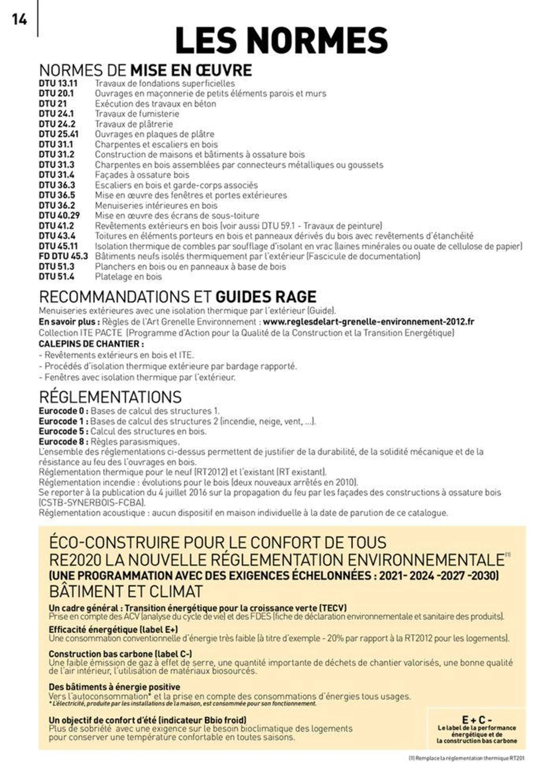 GUIDE SPÉCIAL 2024 BOIS • CONSTRUCTION & RÉNOVATION du 25 avril au 31 décembre 2024 - Catalogue page 45