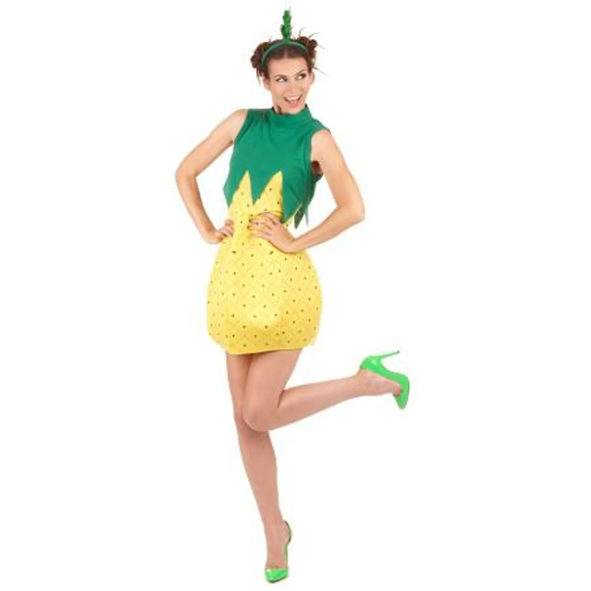 Déguisement d'ananas femme