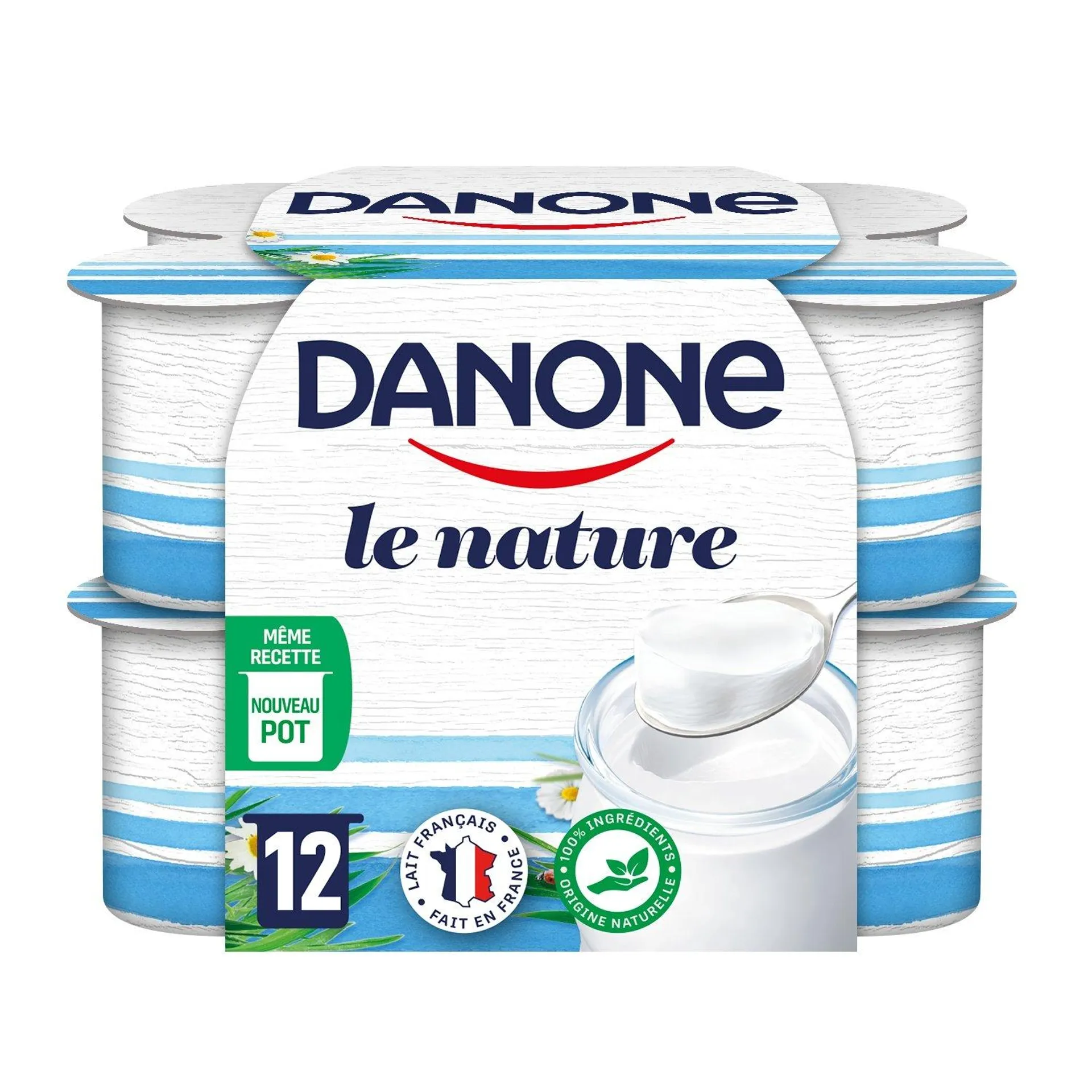 Yaourt nature DANONE