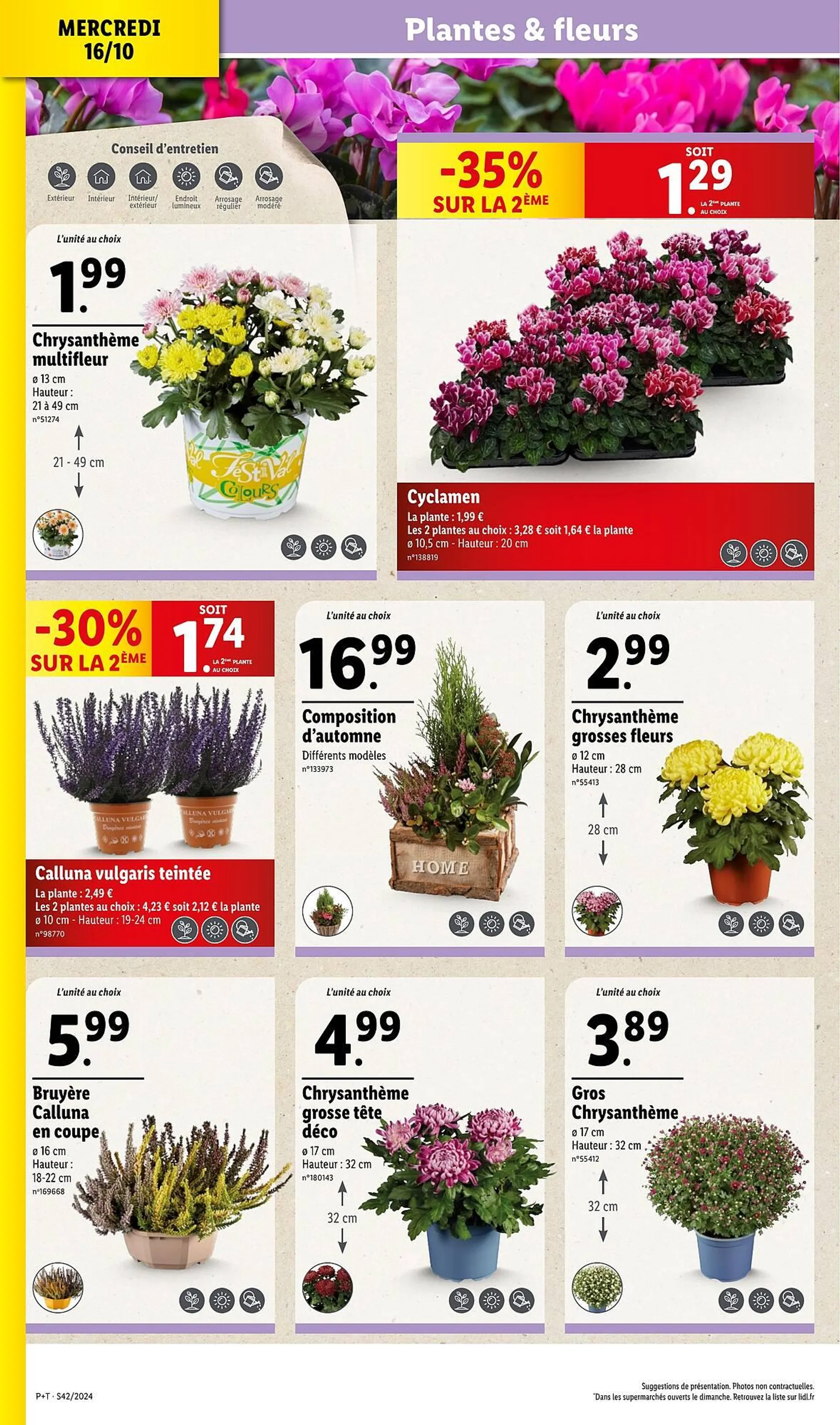 Catalogue Lidl du 16 octobre au 22 octobre 2024 - Catalogue page 4