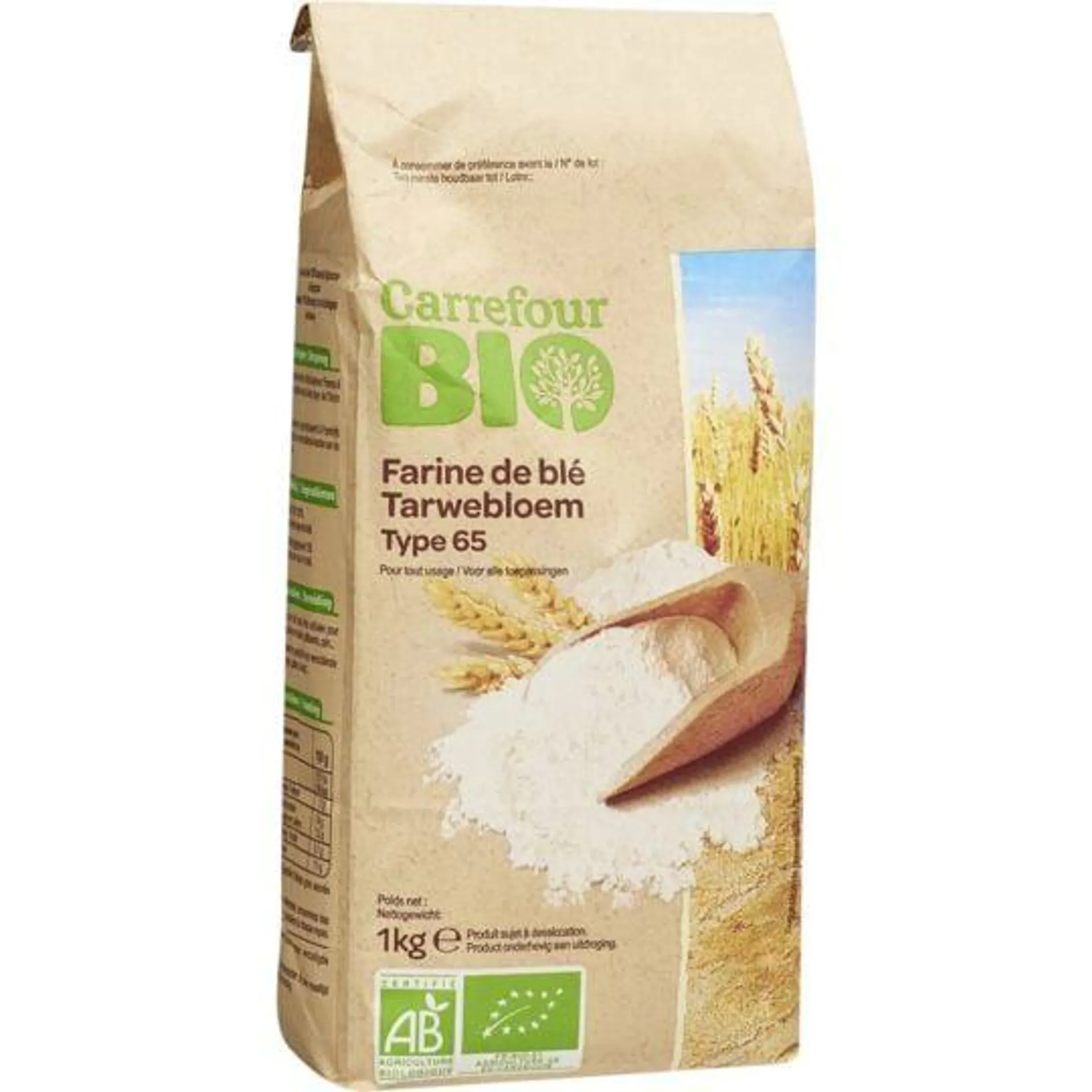 Farine de blé Bio T65 CARREFOUR BIO