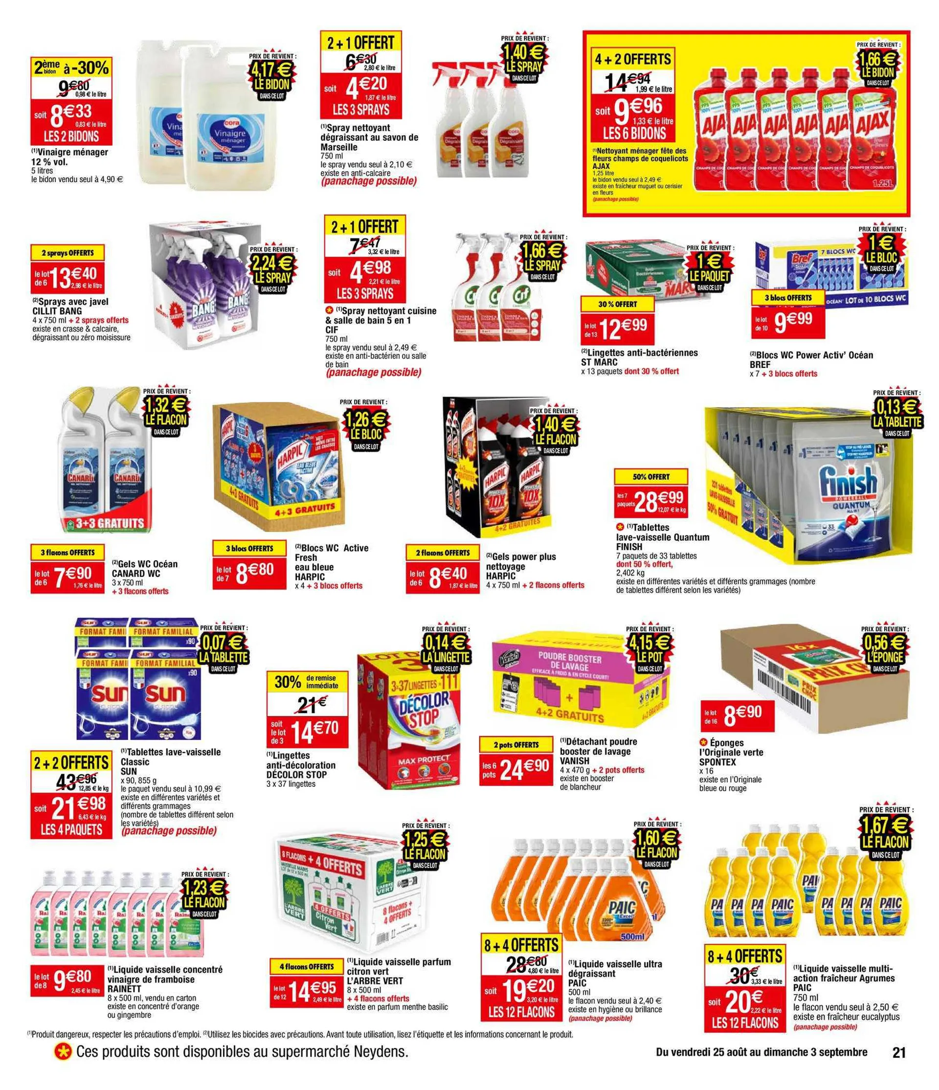 Catalogue Migros France du 23 août au 29 août 2023 - Catalogue page 21