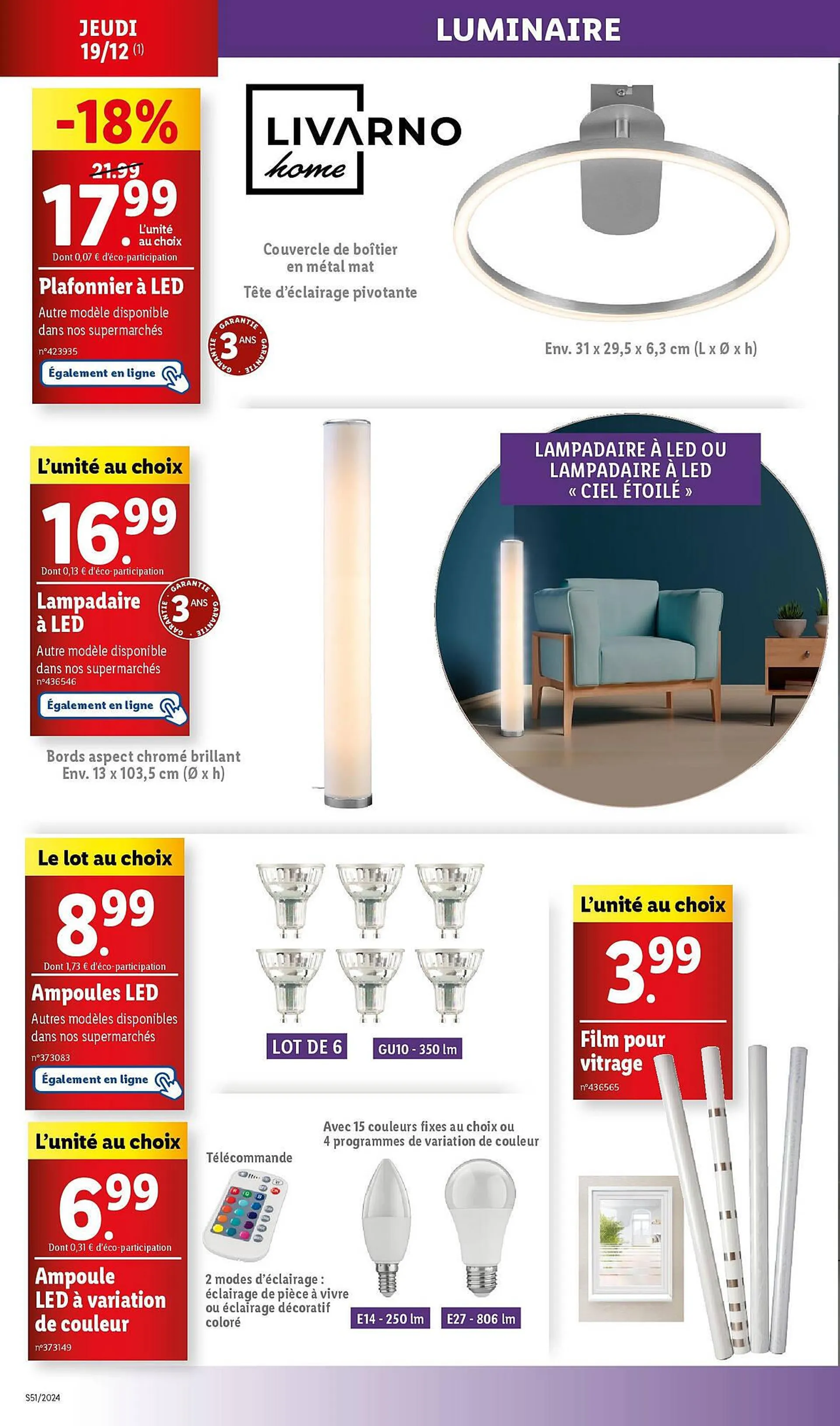 Catalogue Lidl du 17 décembre au 21 décembre 2024 - Catalogue page 8