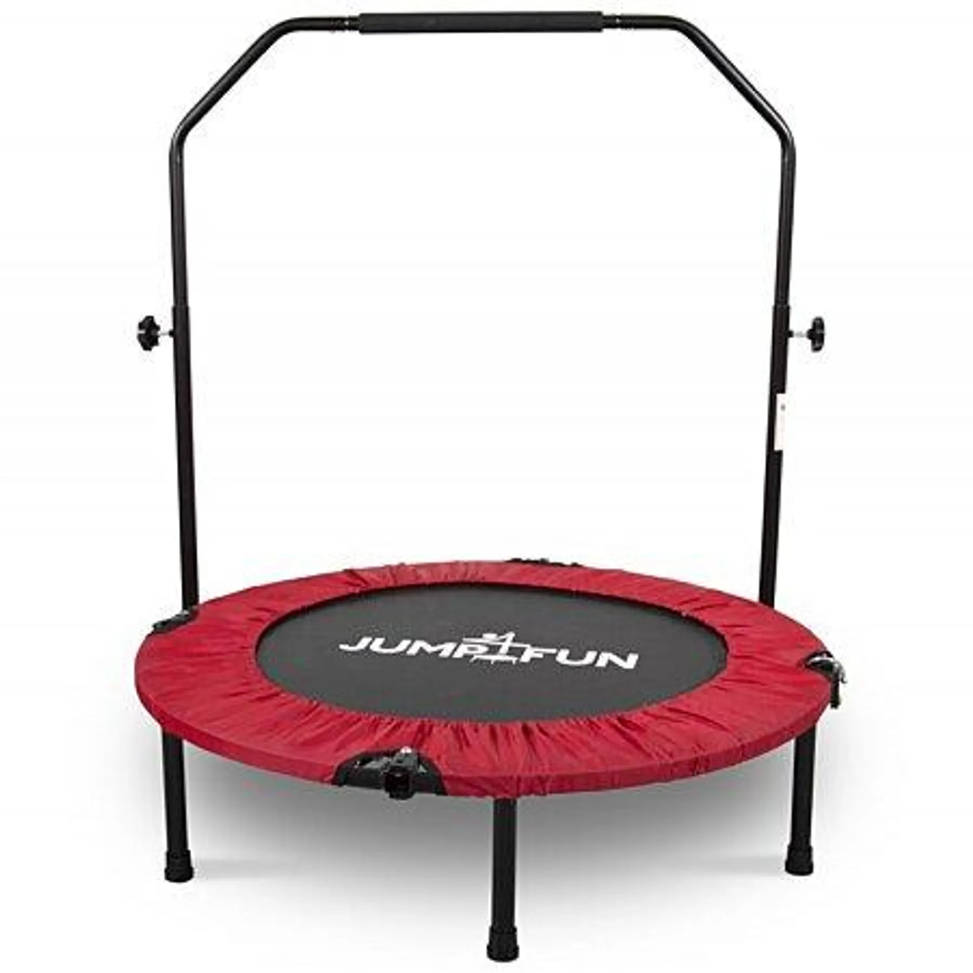 Mini Trampoline Fitness Double Barre Rouge ø92 cm