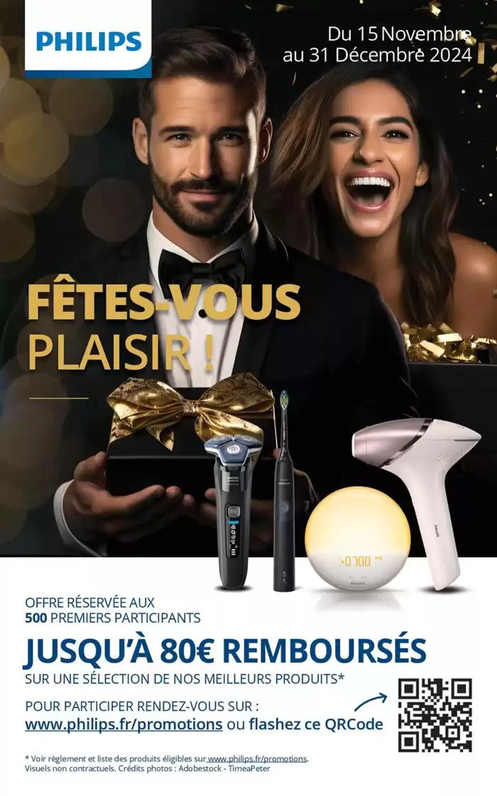 Offre PHILIPS: Jusquà 80€ remboursés! - 1