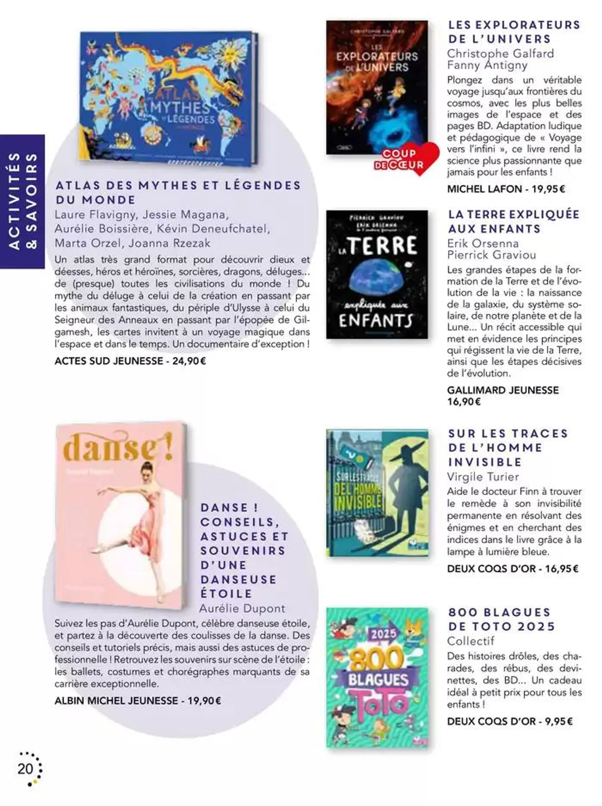 Les belles surprises de Noël du 23 octobre au 25 décembre 2024 - Catalogue page 20