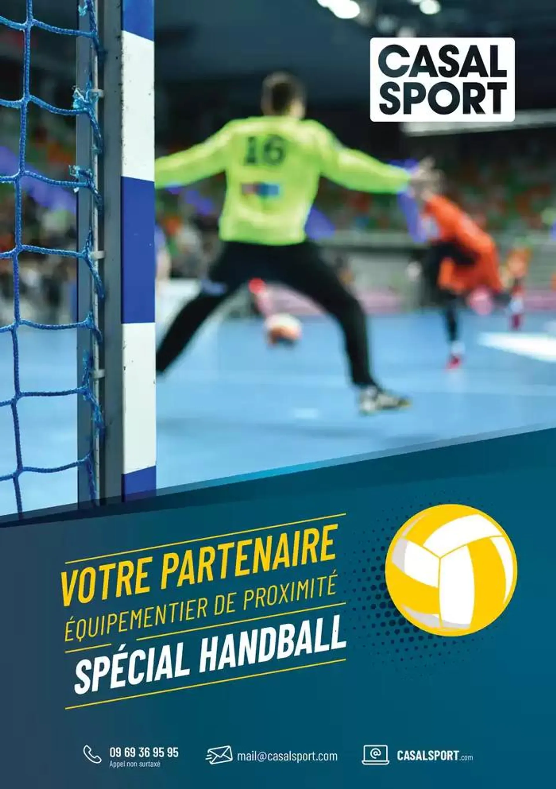 VOTRE PARTENAIRE ÉQUIPEMENTIER DE PROXIMITÉ SPÉCIAL HANDBALL - 1