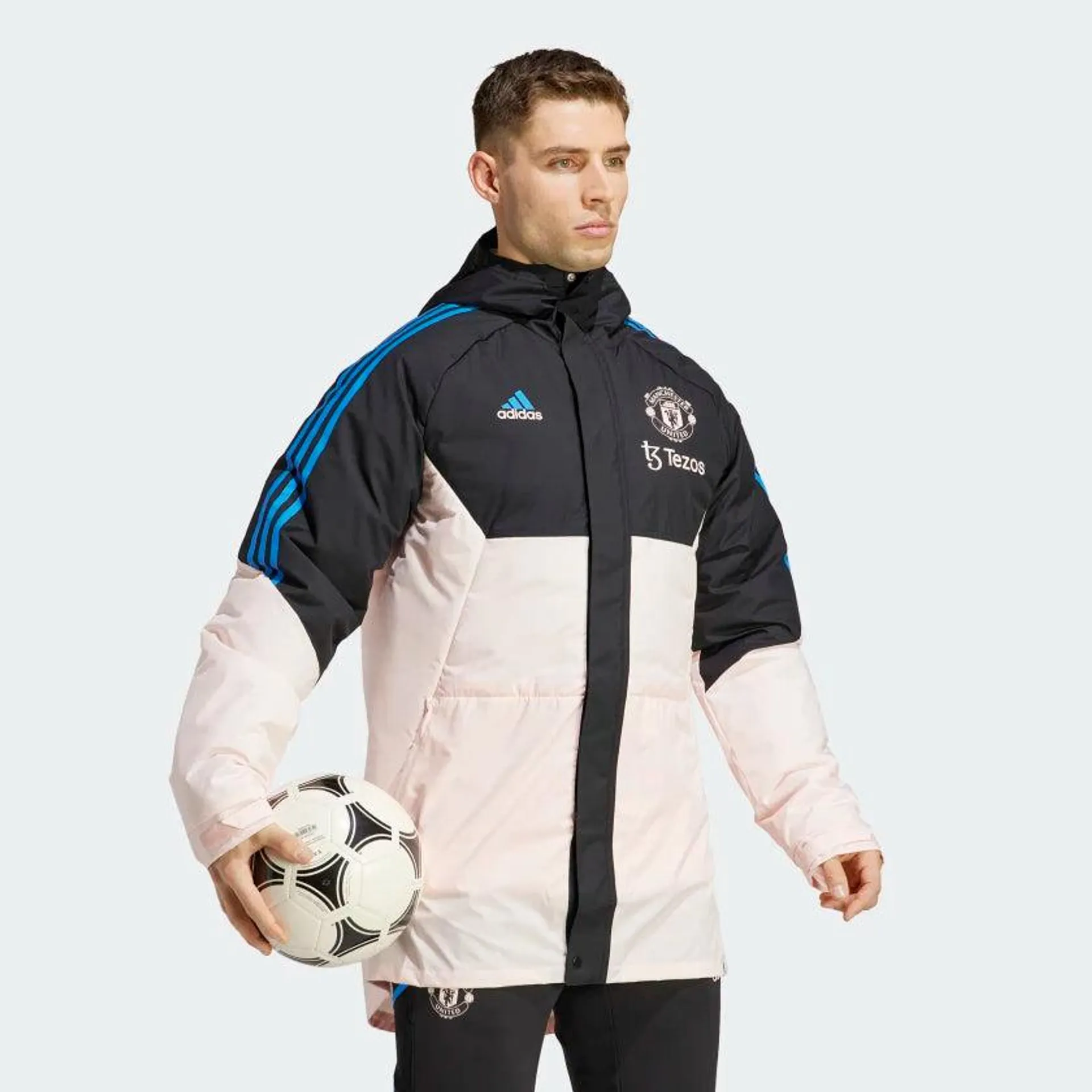 Parka Manchester United 2023 - Beige/Noir/Bleu