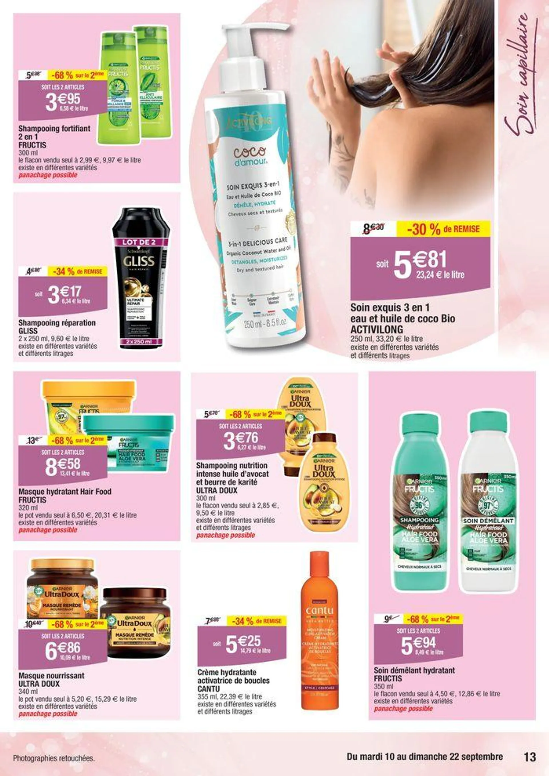 Beauté du 10 septembre au 22 septembre 2024 - Catalogue page 13