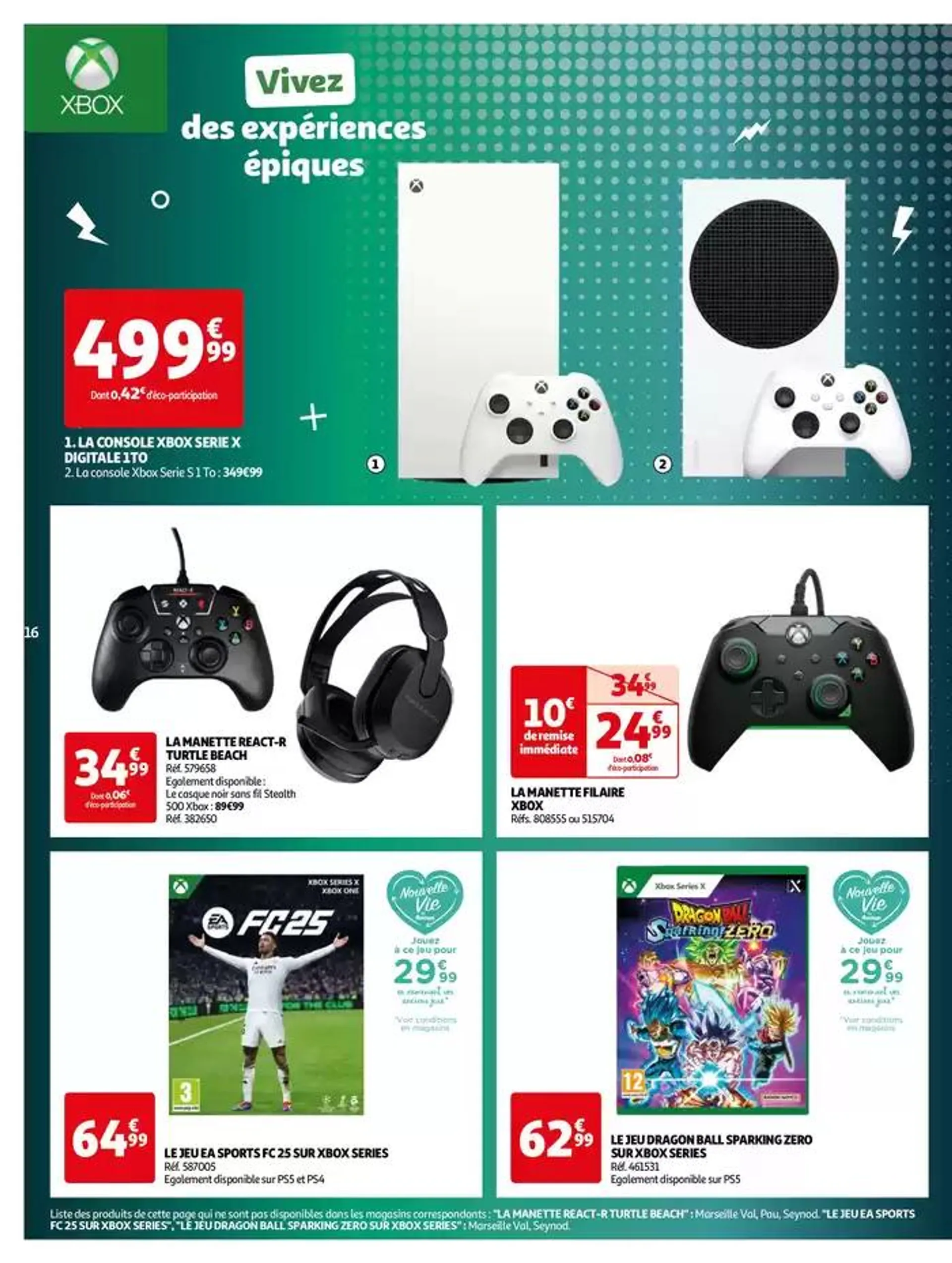 Games Week : passez au niveau supérieur du 15 octobre au 28 octobre 2024 - Catalogue page 16