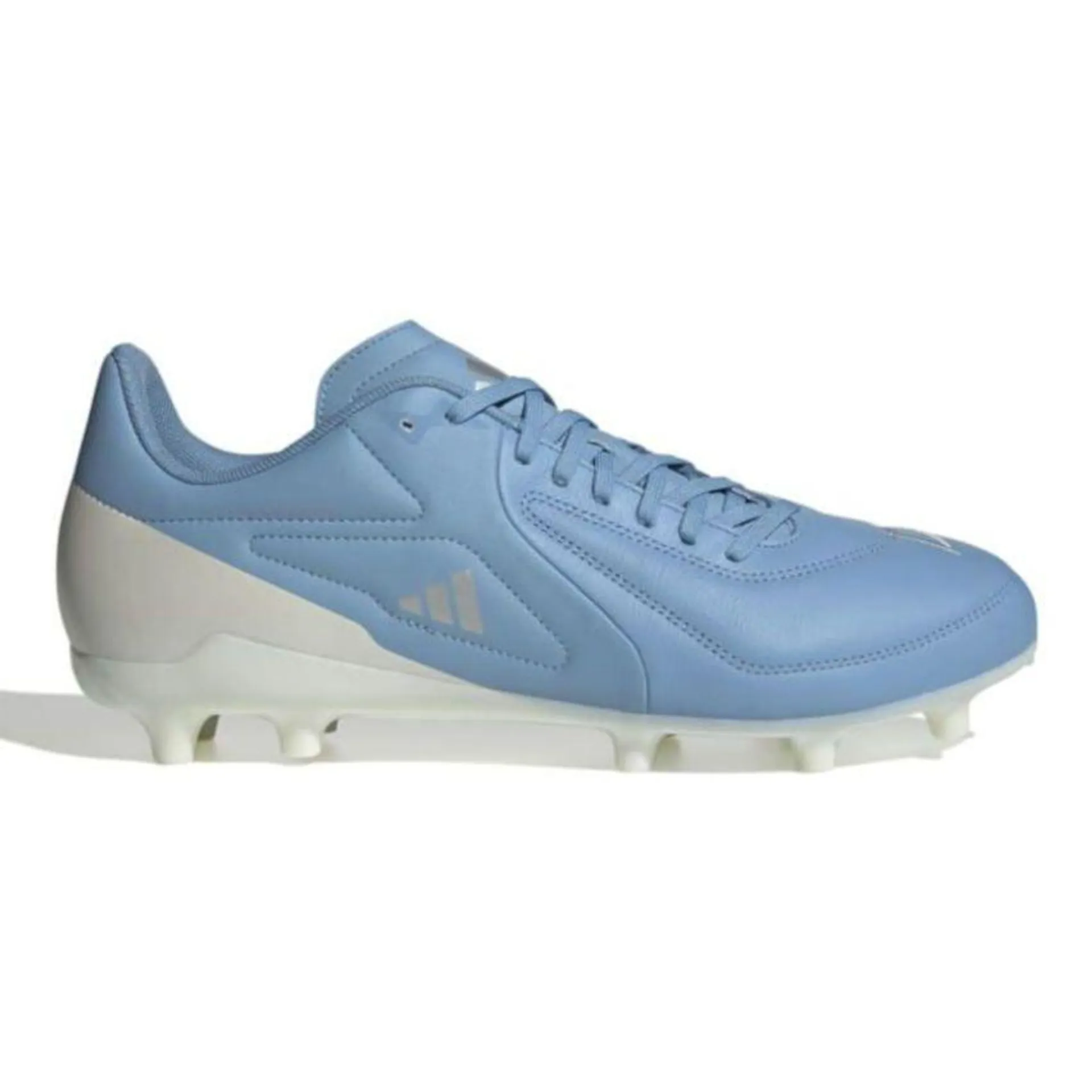 Chaussures Rugby RS15 Élite FG Crampons Moulés Terrain Sec Bleu Ciel - Adidas