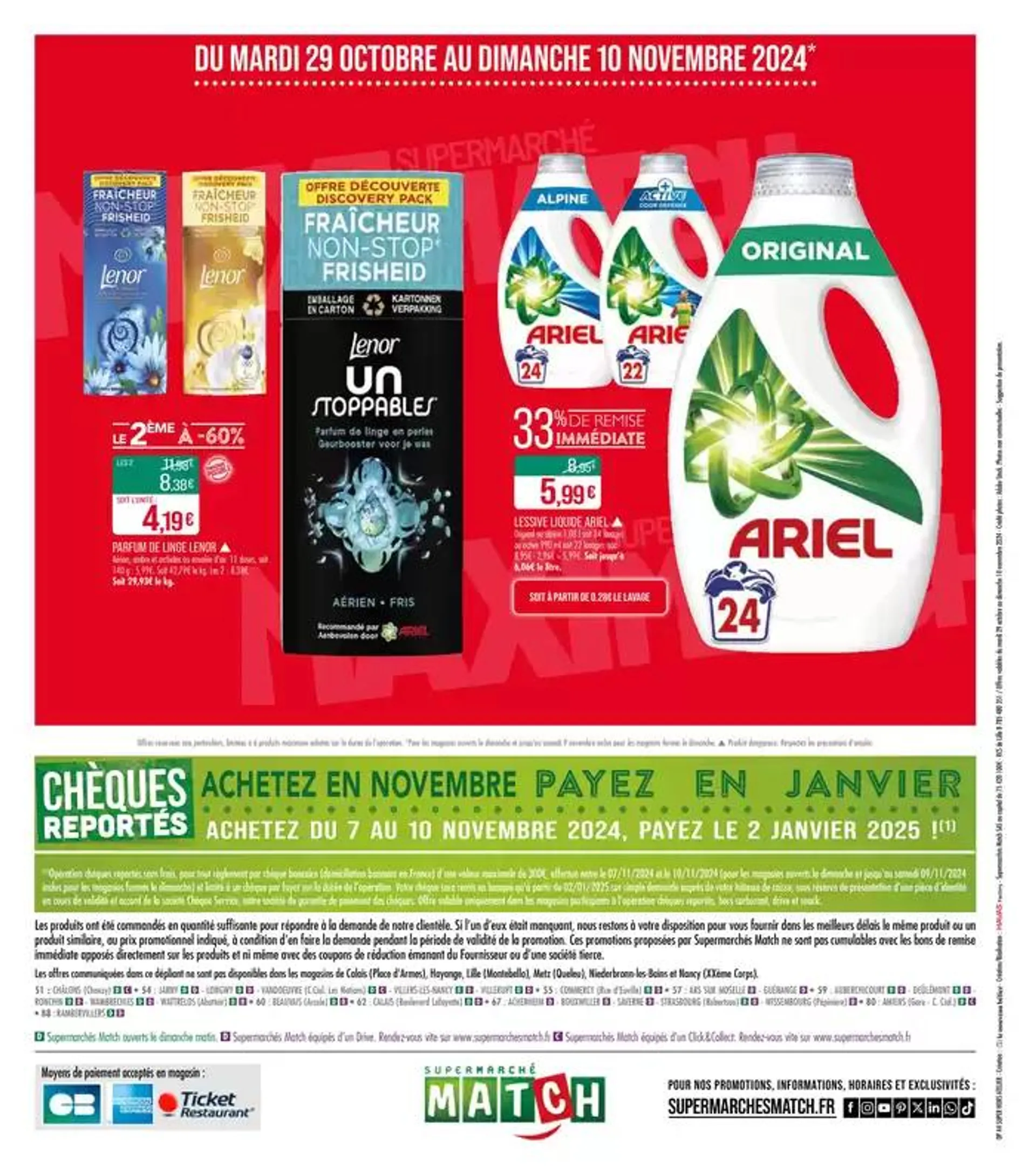 MAXI Supermarché MAtch du 29 octobre au 10 novembre 2024 - Catalogue page 24