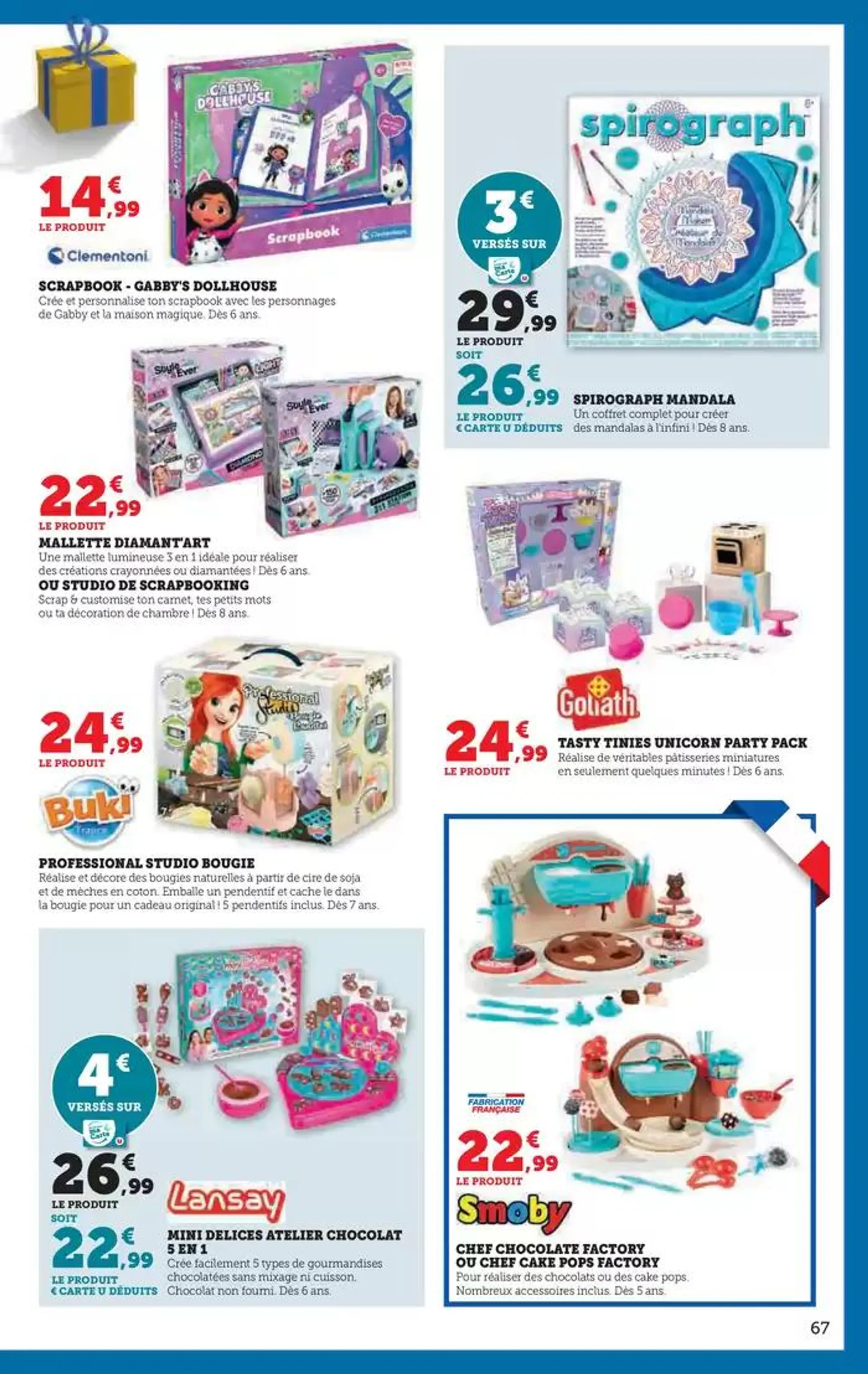 Jouets du 22 octobre au 8 décembre 2024 - Catalogue page 67