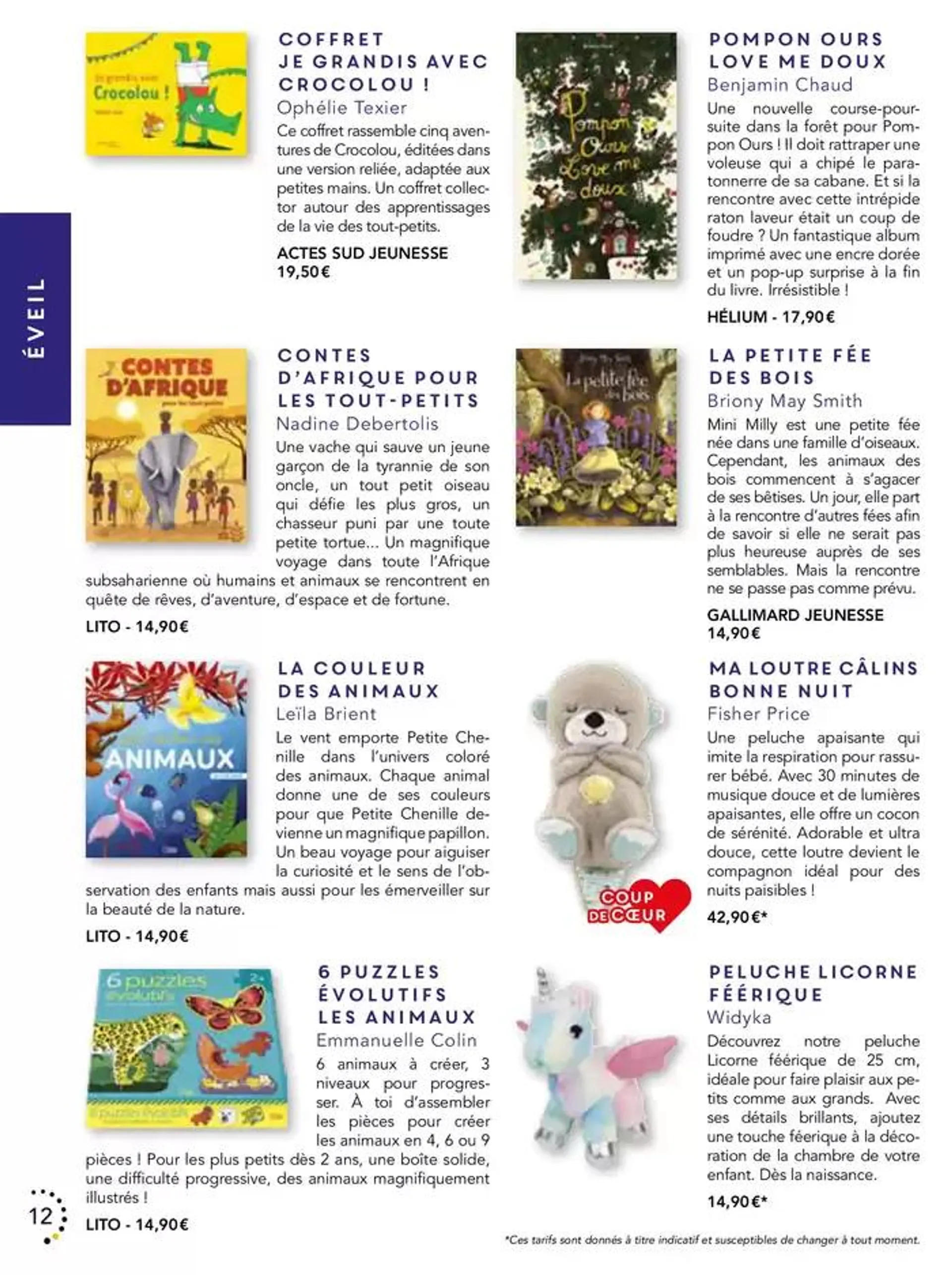 Les belles surprises de Noël du 23 octobre au 25 décembre 2024 - Catalogue page 12