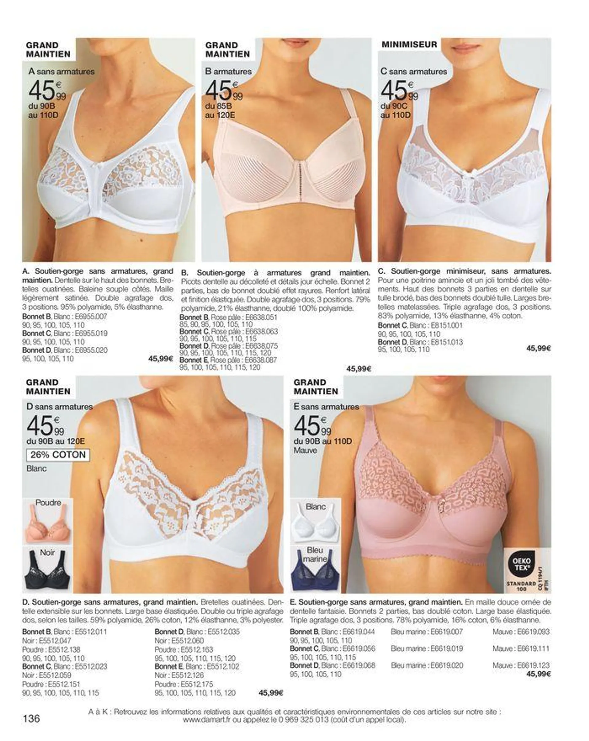 Le confort me donne du style du 10 mai au 31 octobre 2024 - Catalogue page 136