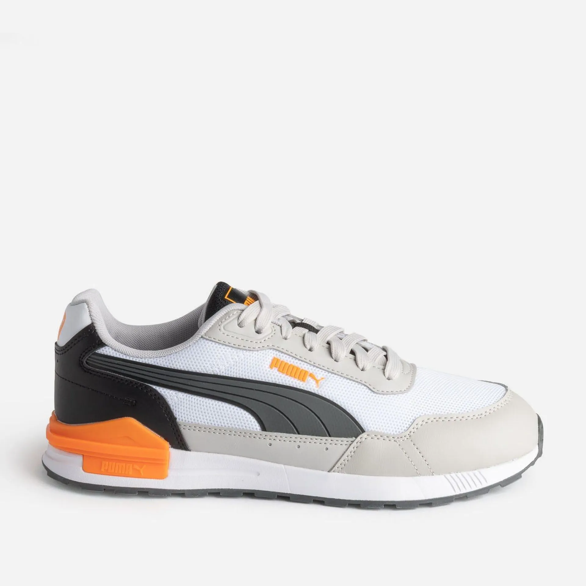 Tennis PUMA gris, blanc, noir, orange