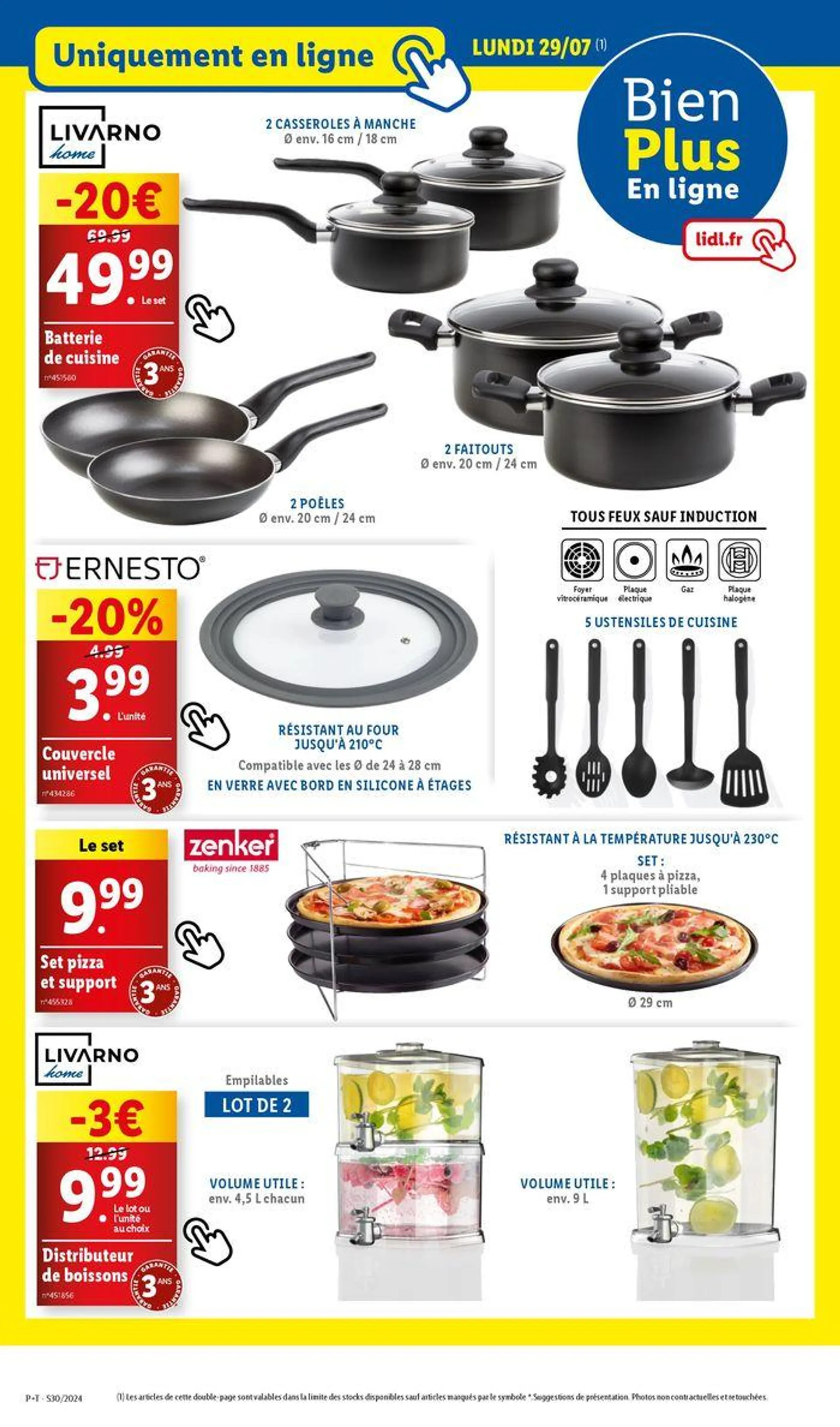 Ne passez pas à côté de nos offres bricolage et maison, toujours à prix Lidl ! du 25 juillet au 29 juillet 2024 - Catalogue page 34