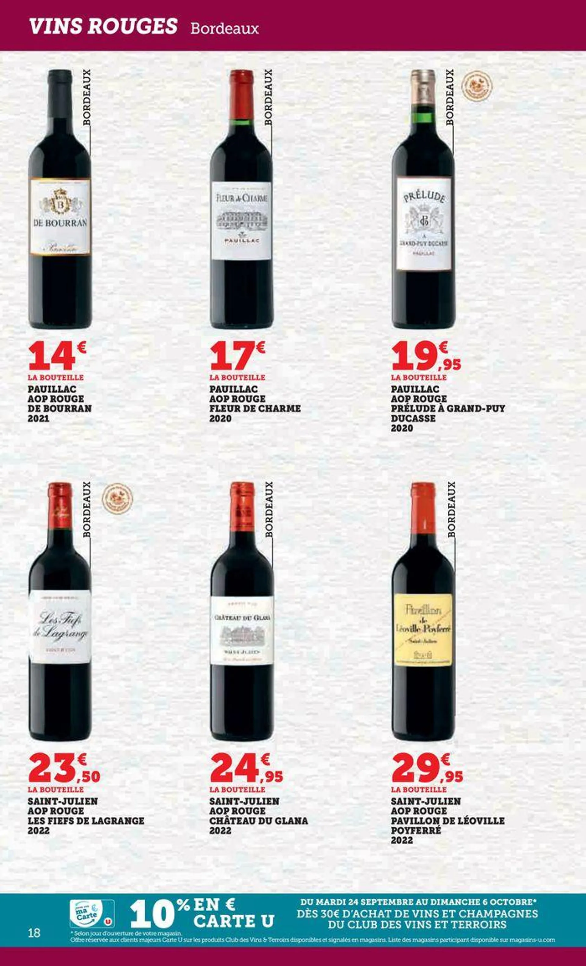 Foire aux Vins d'Automne du 24 septembre au 6 octobre 2024 - Catalogue page 18