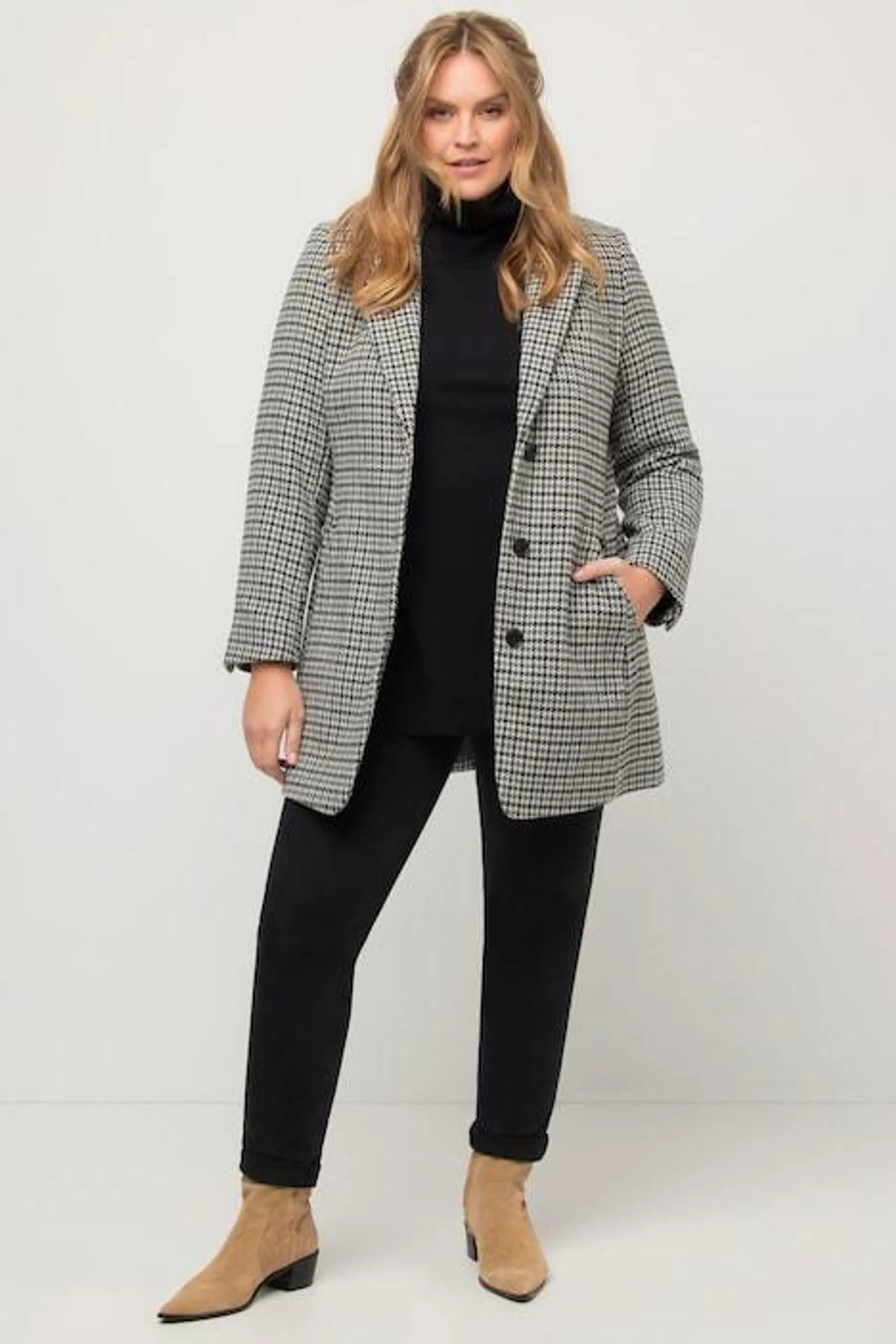 Blazer à carreaux