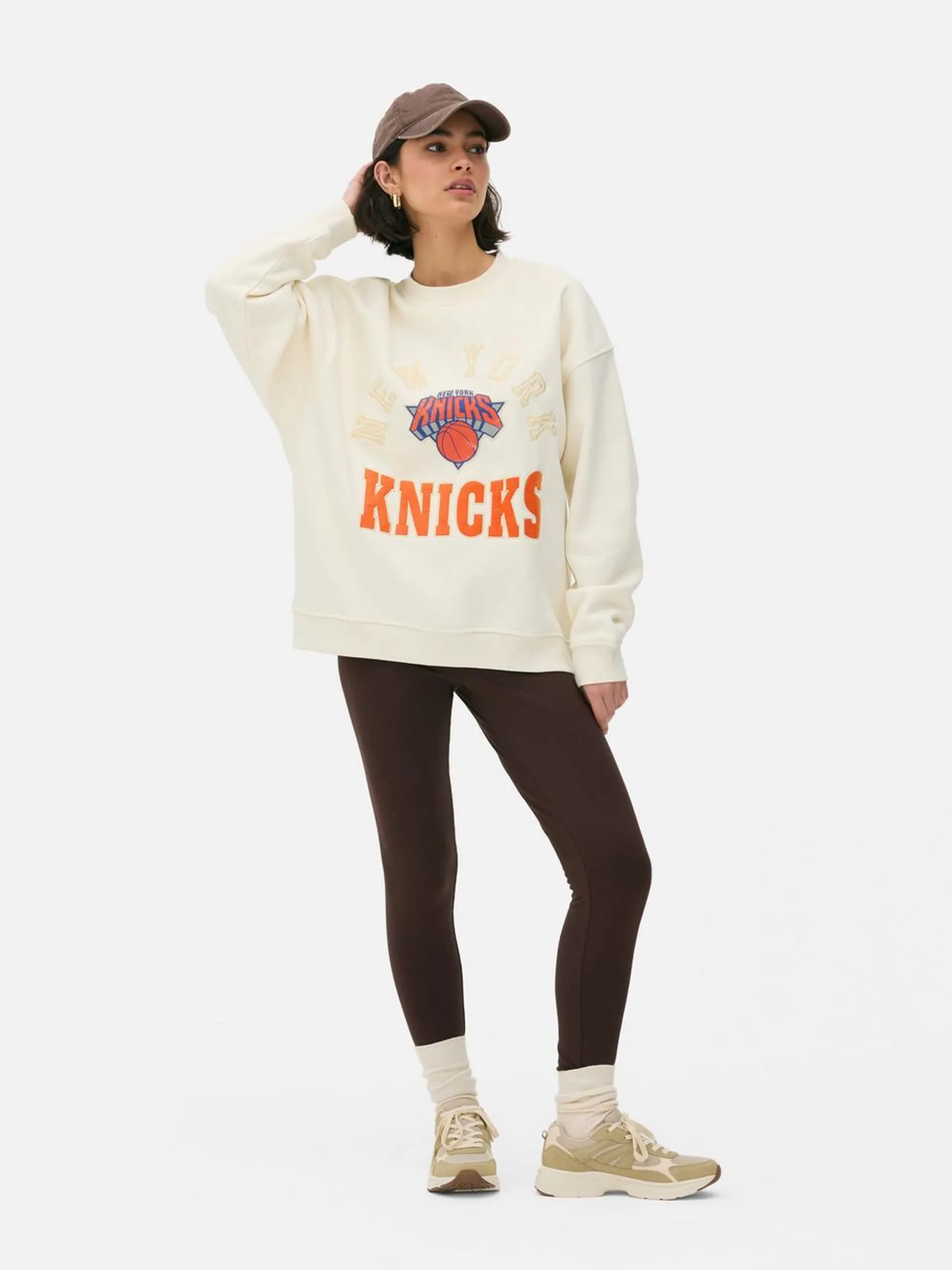 Sweat-shirt oversize NBA New York Knicks